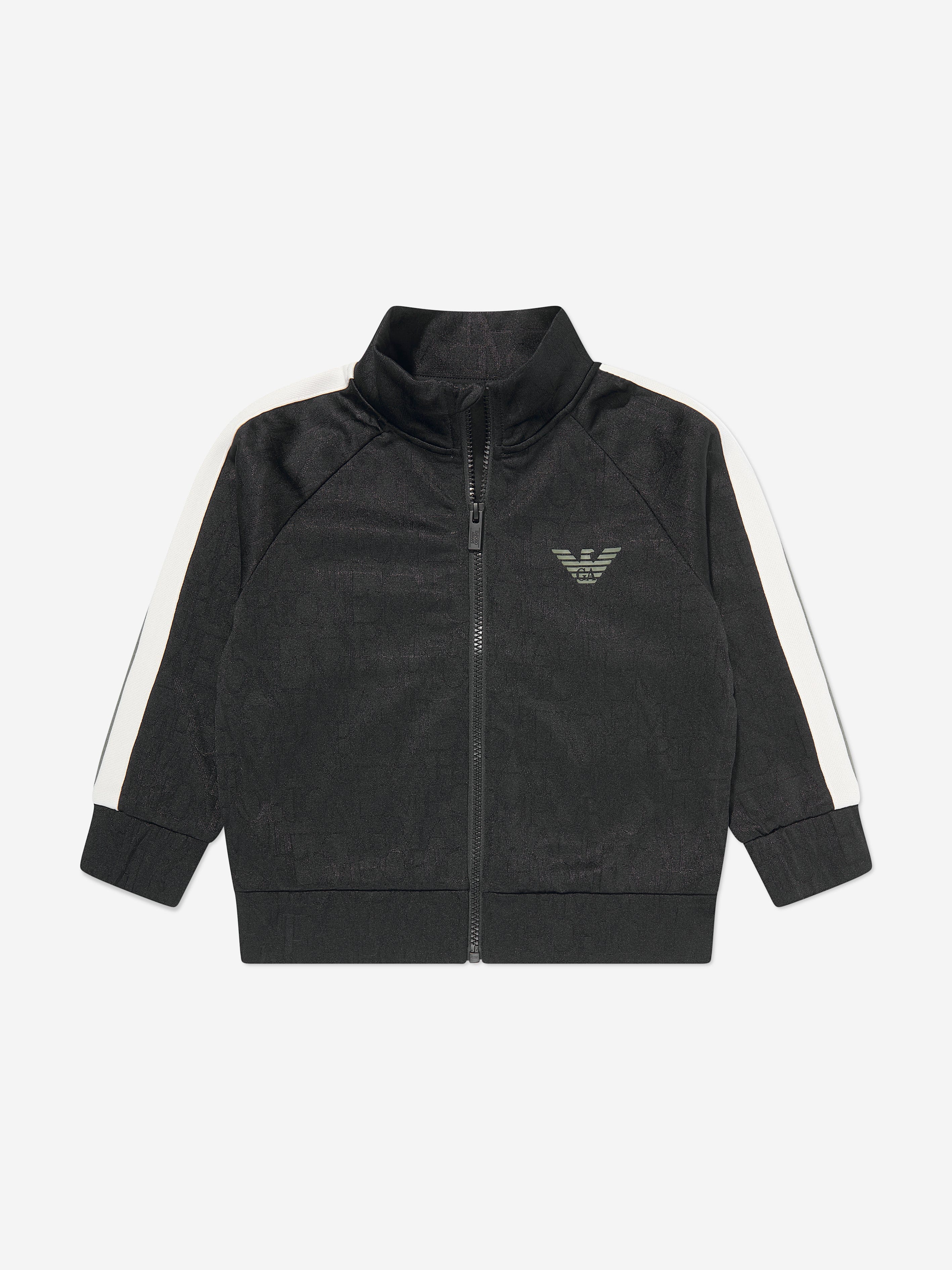 Emporio Armani Boys Logo Track Jacket in Navy Genuine Cheap Pice