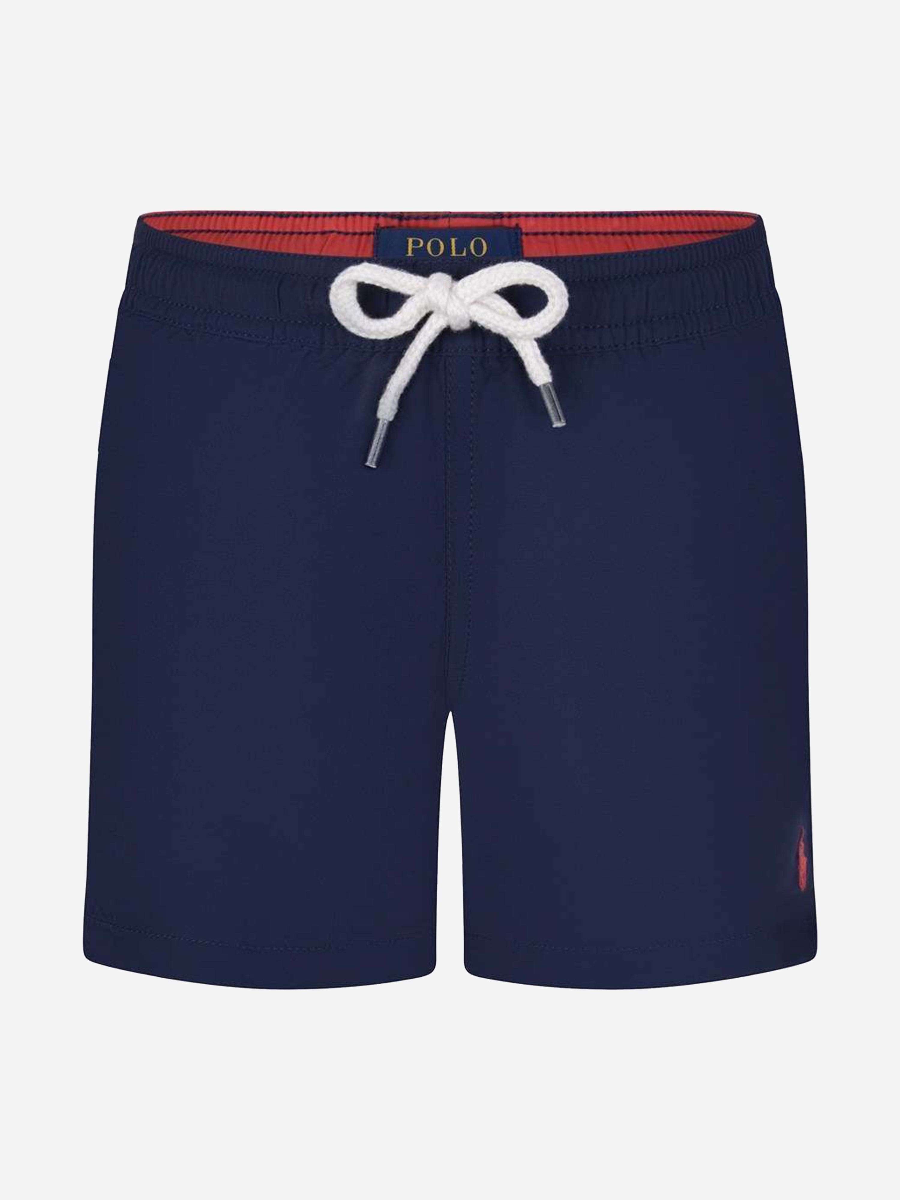Ralph Lauren Boys Logo Swim Shorts Cheap Finishline
