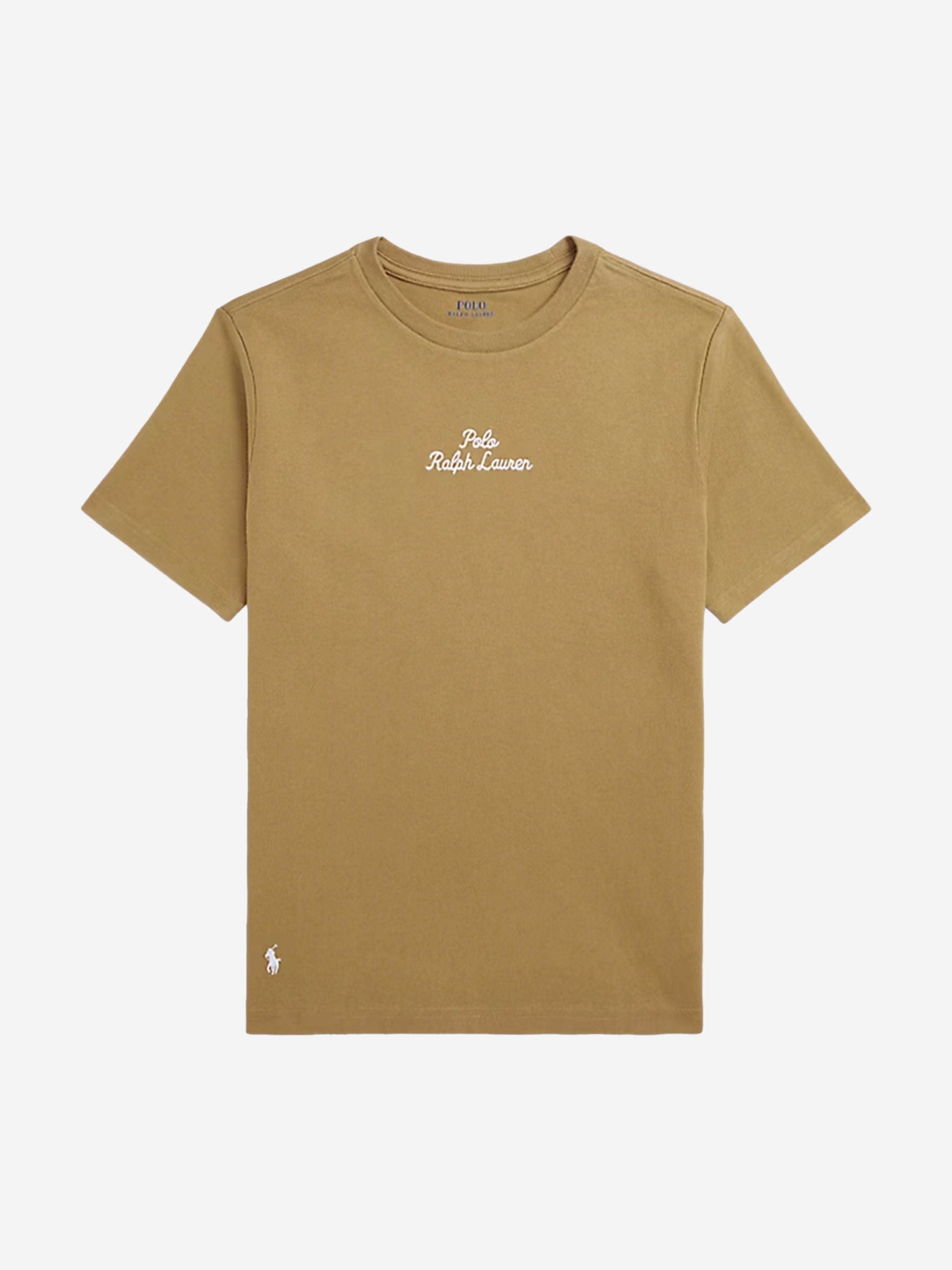 Boys Logo T-Shirt in Brown High Quality Buy Online