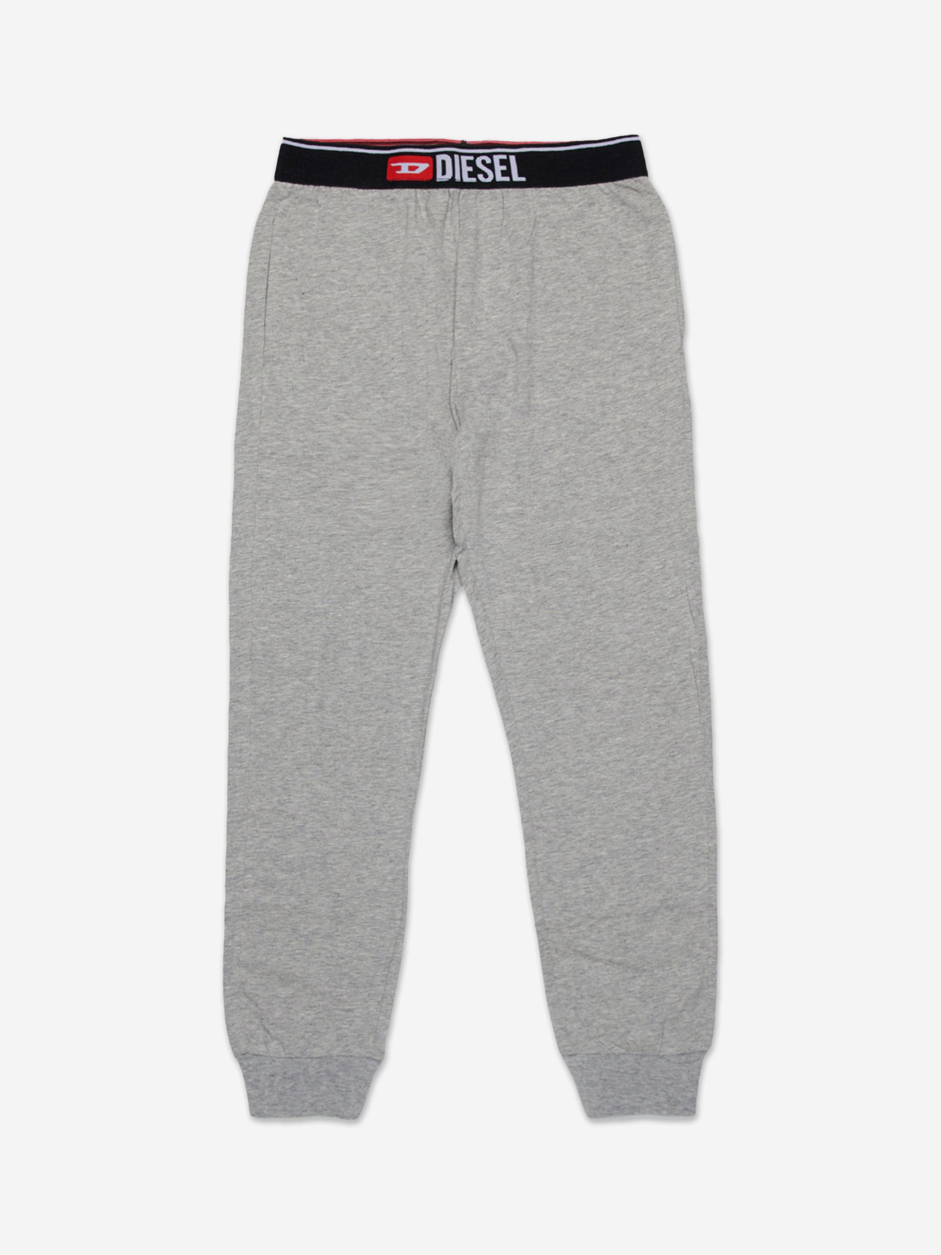 Diesel Boys Logo Pyjama Set in Grey For Cheap Sale Online