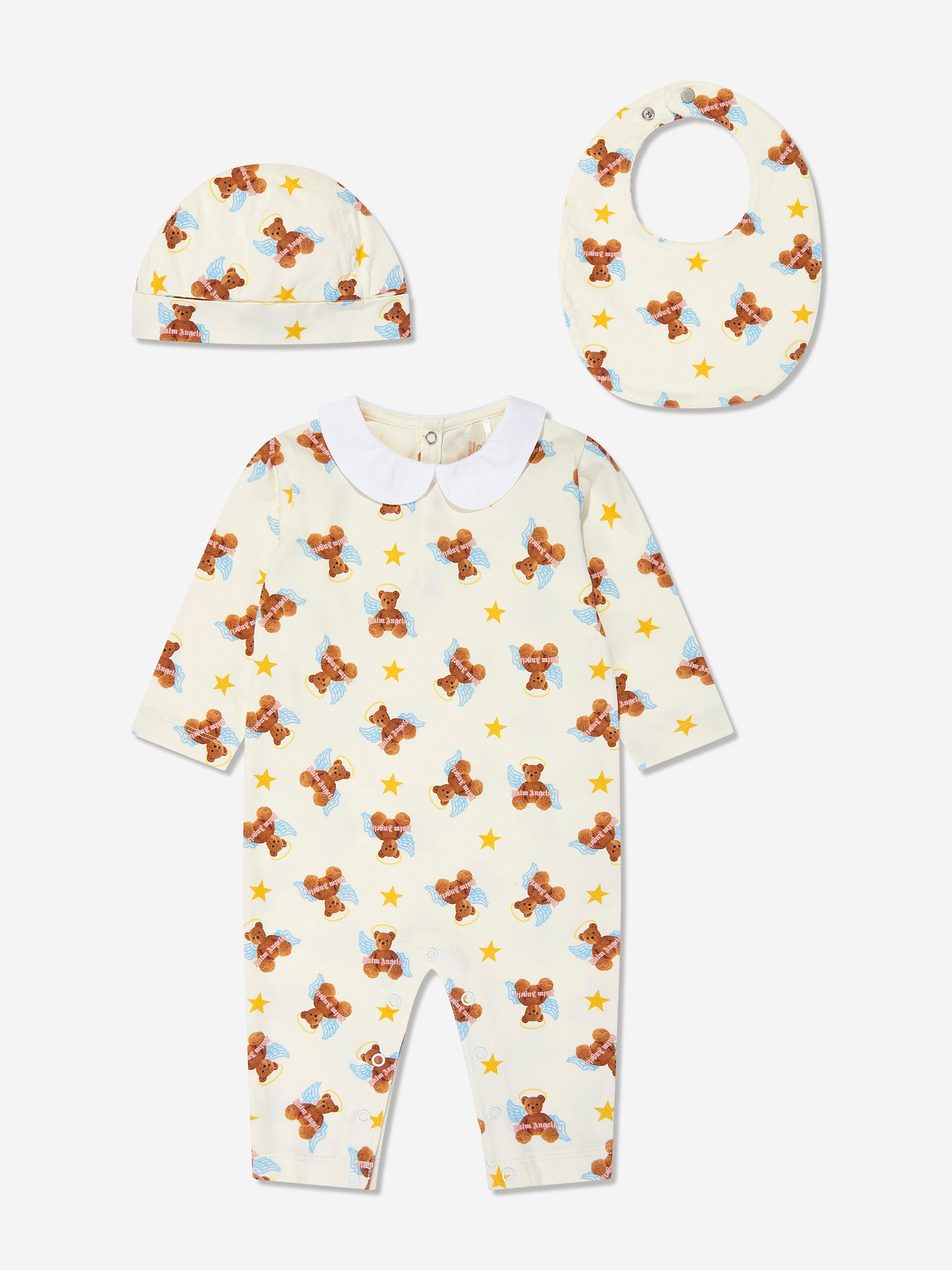 Palm Angels Baby Girls Romper Gift Set in Ivory Sale Amazon