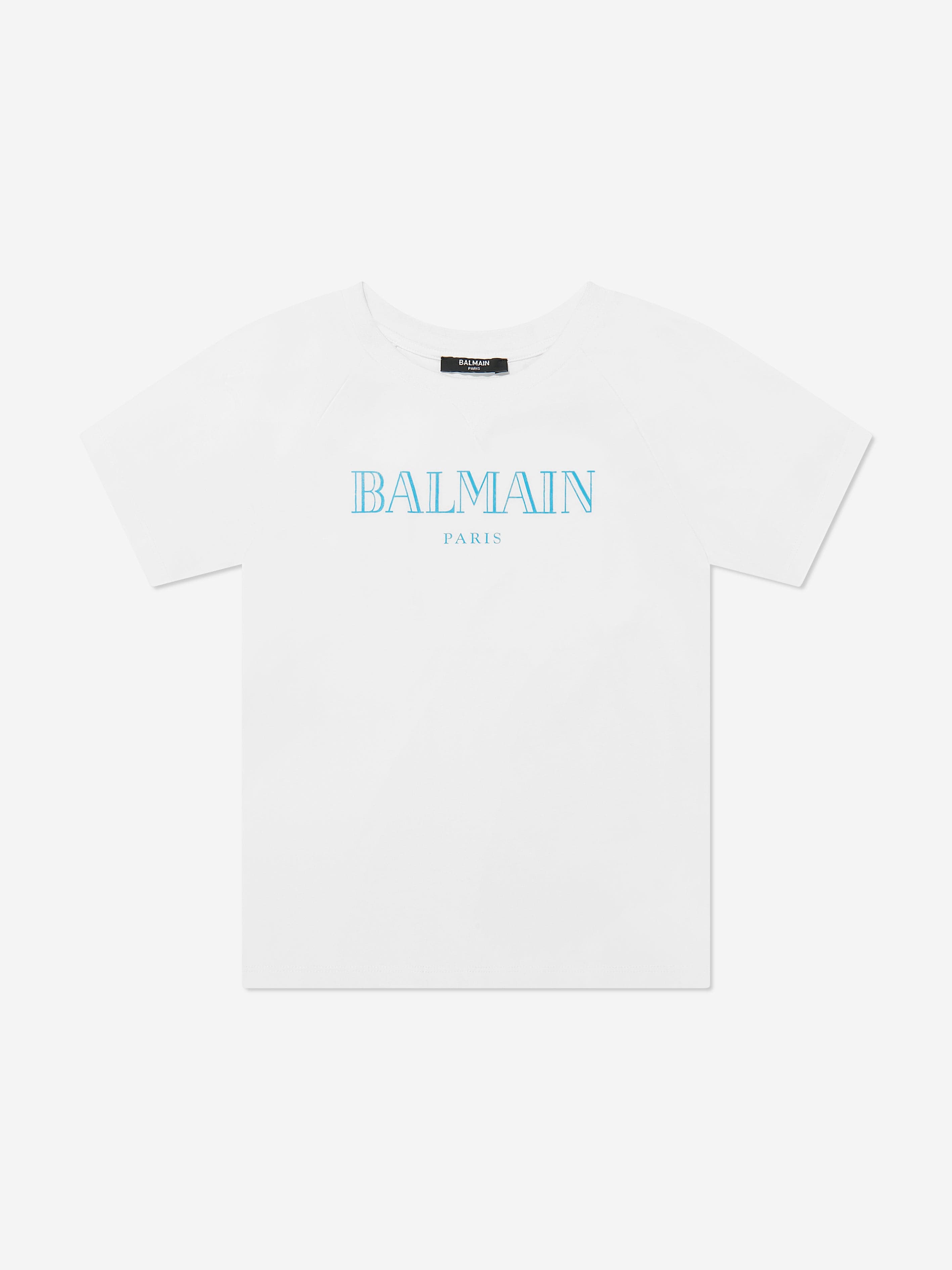 Kids Logo T-Shirt in White Free Shipping Big Discount
