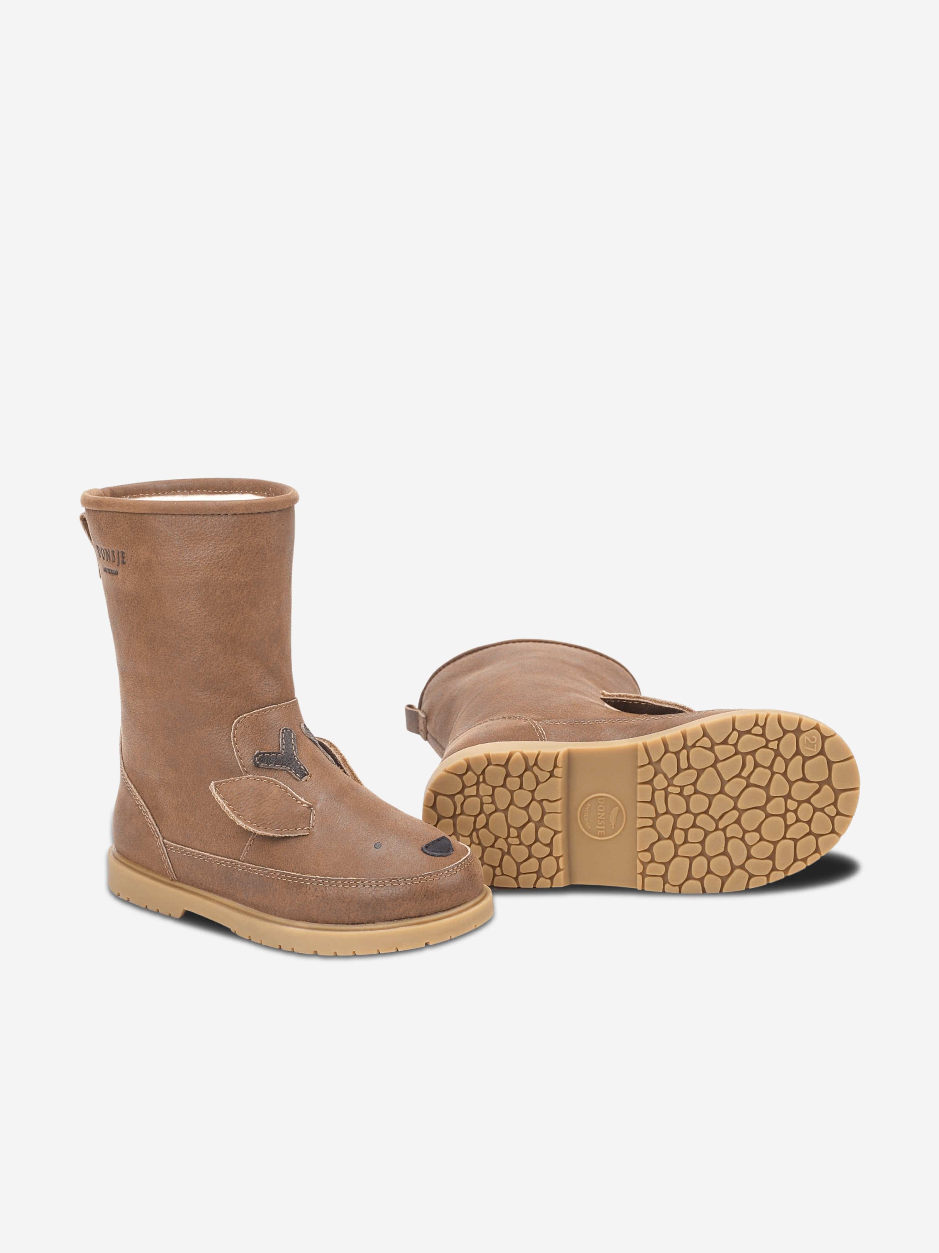 Donsje Boys Wadudu Special Stag Boots in Brown Latest Cheap Online