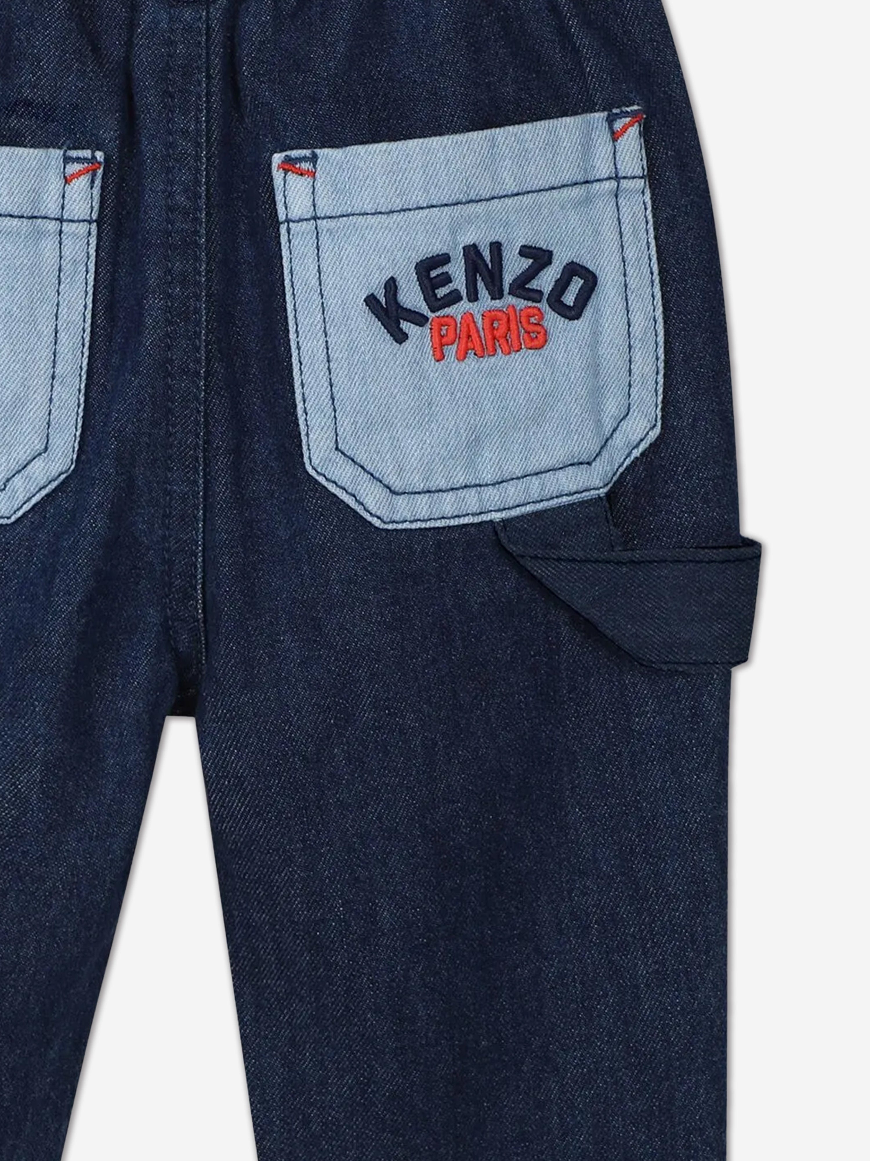 Baby Boys Origami Jeans in Blue Cheap Manchester Great Sale