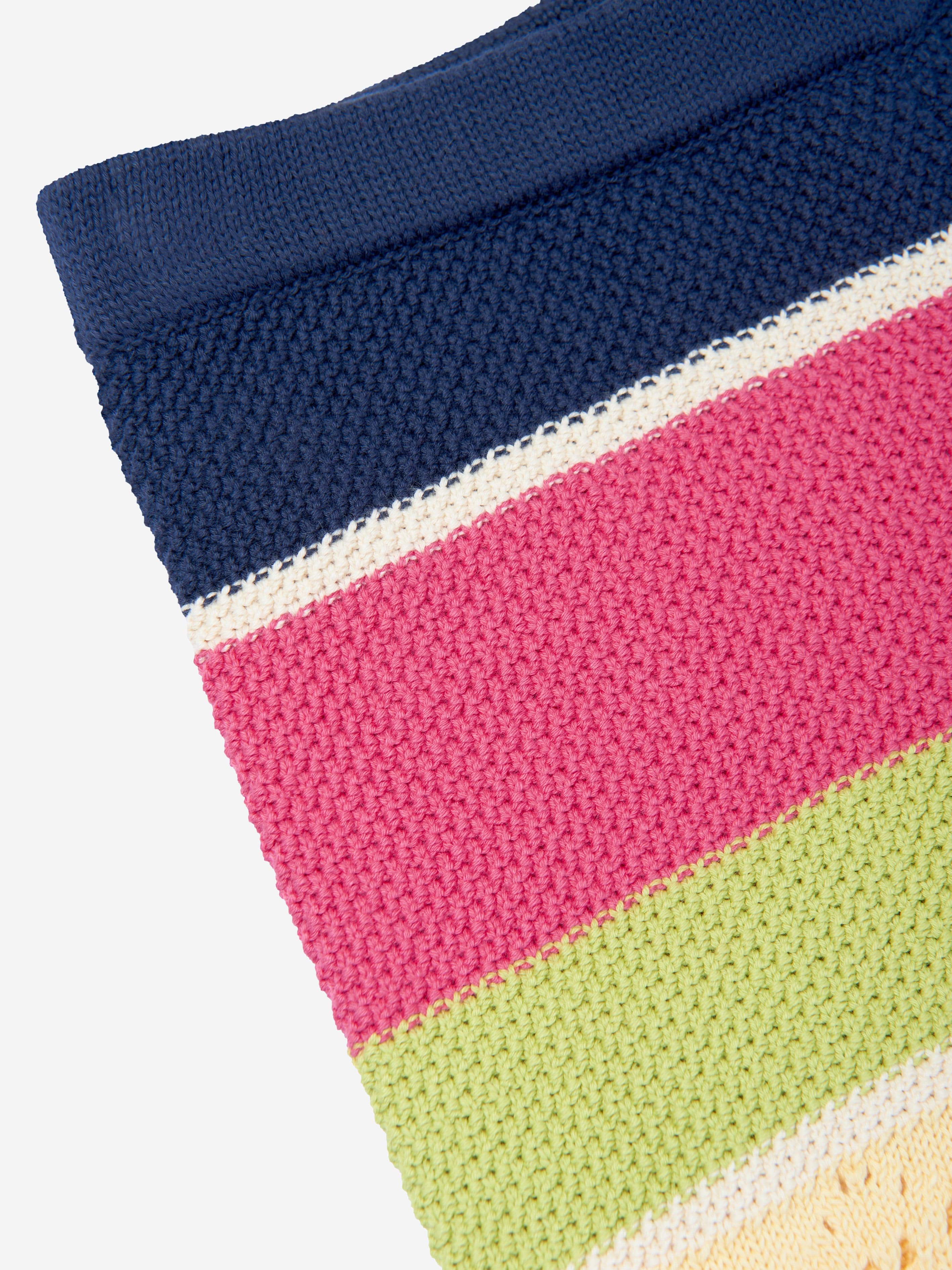 Emporio Armani Girls Crochet Knit Shorts in Multicolour Sale Recommend