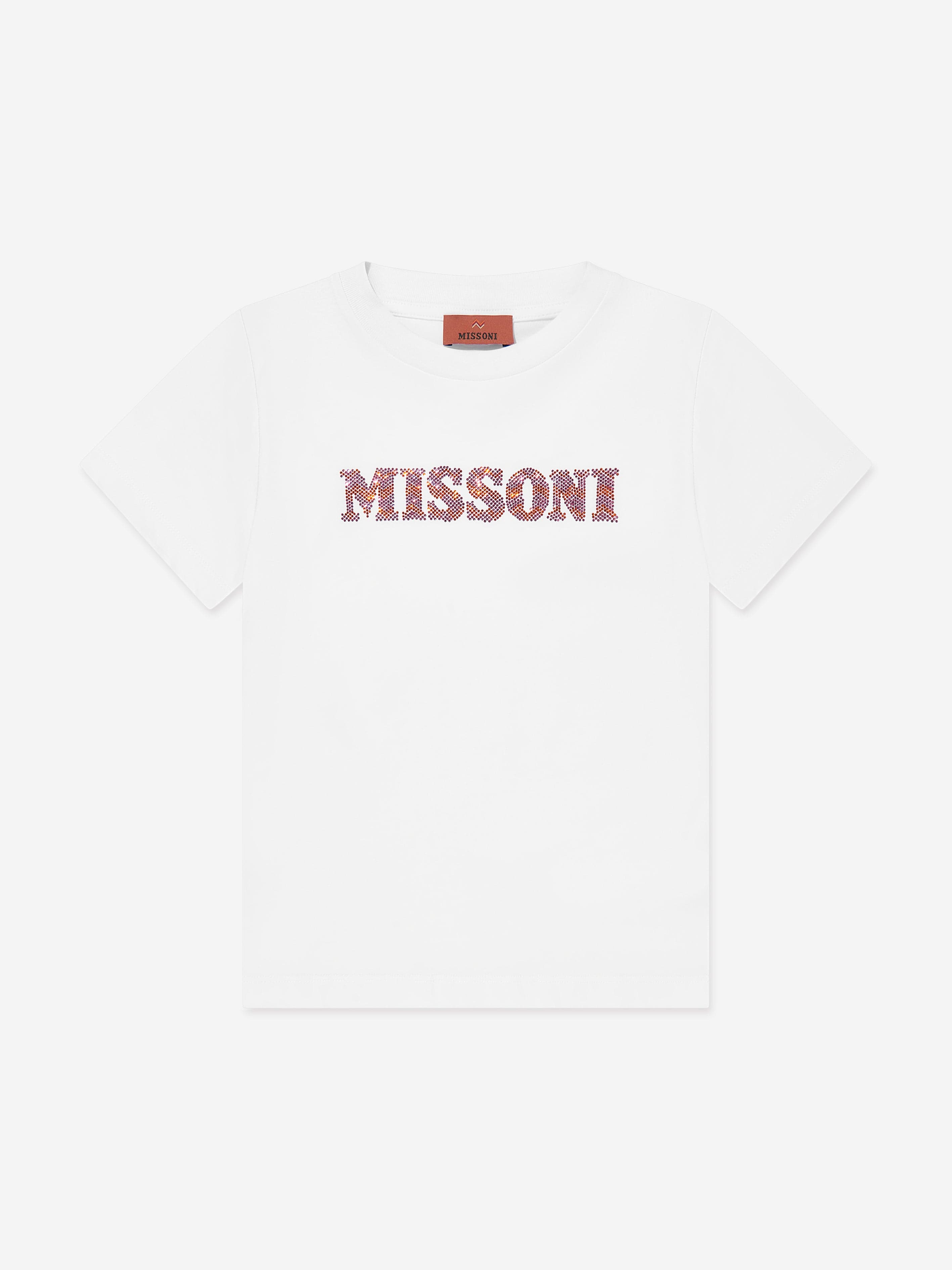 Girls Logo T-Shirt in White Cheapest Sale Online