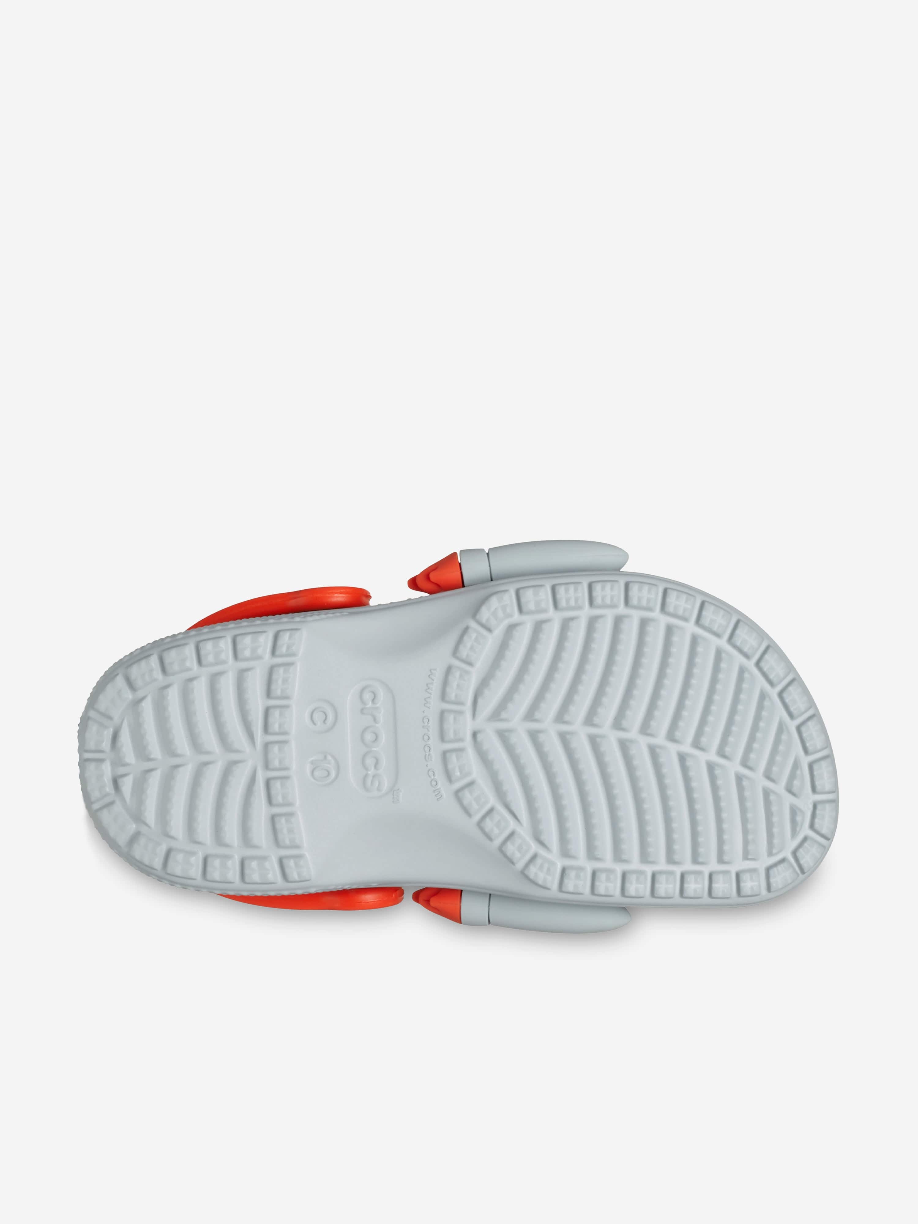 Crocs Boys Classic Rocket Ship Clog in Grey Cheap Sale Now