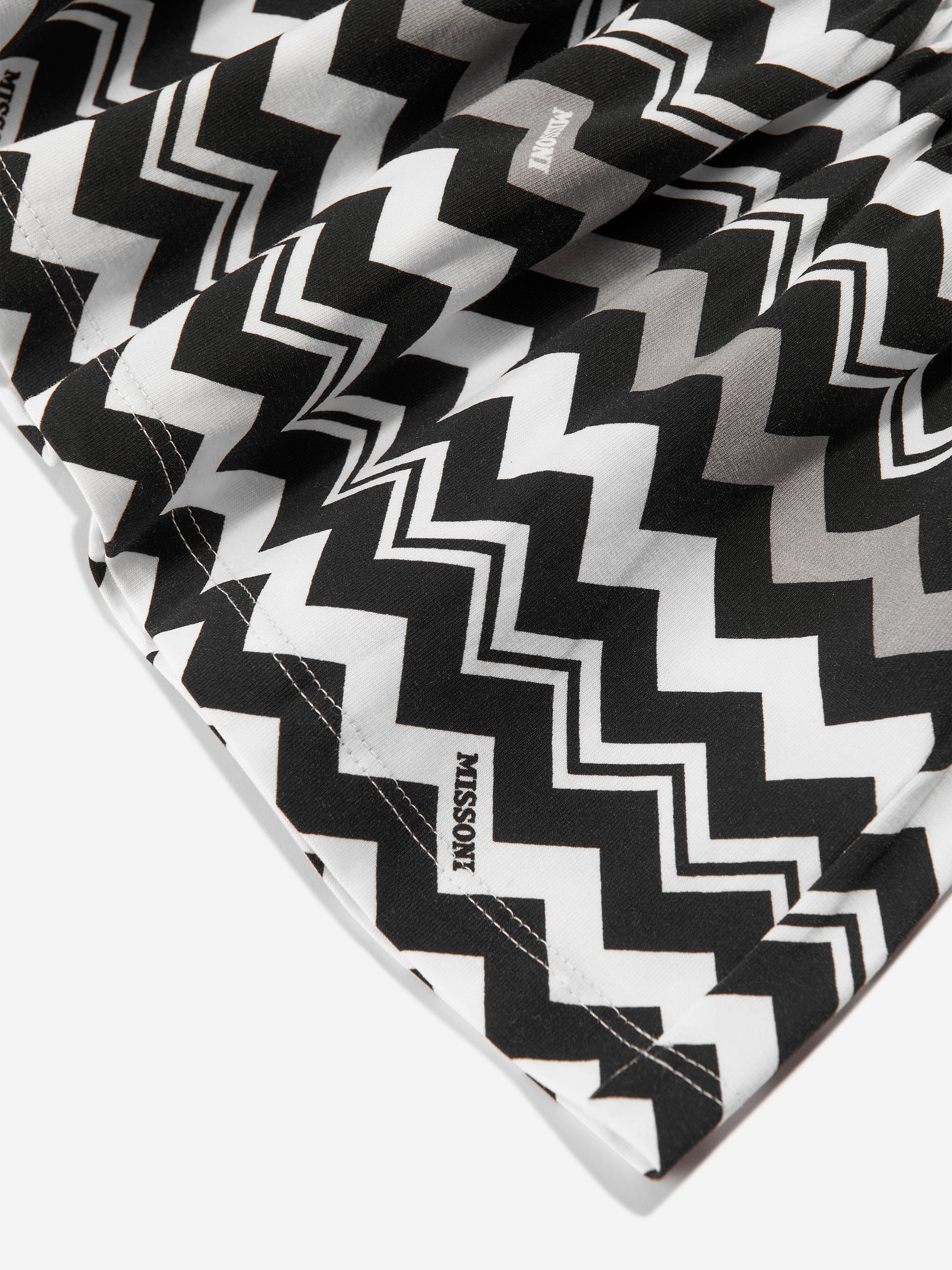 Missoni Girls Zigzag Dress in White Buy Cheap 2025