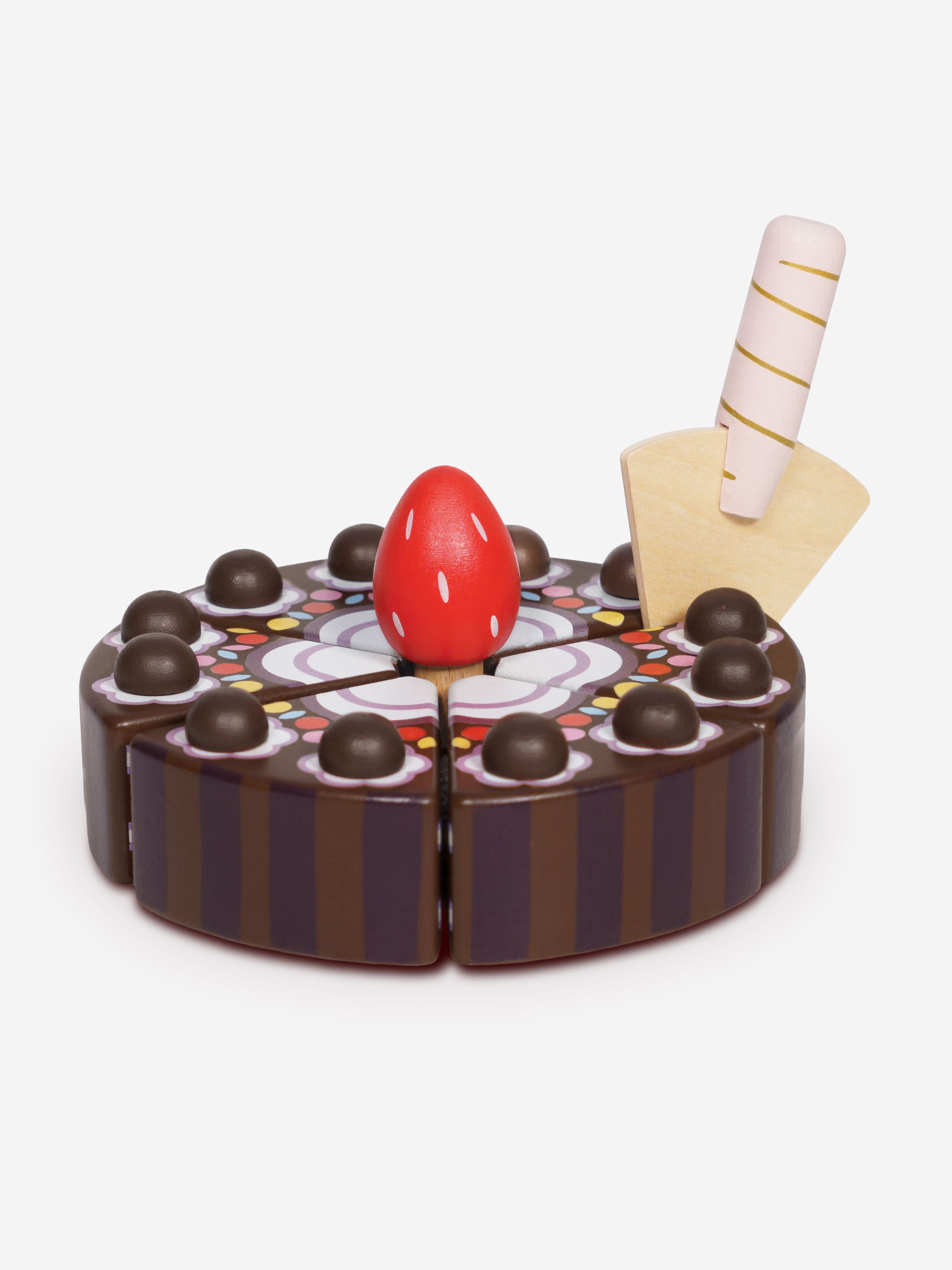 Le Toy Van Chocolate Gateau Sliceable Cake-8 Piece (W:13 x D:13 x H:19cm) Cheap Outlet Locations