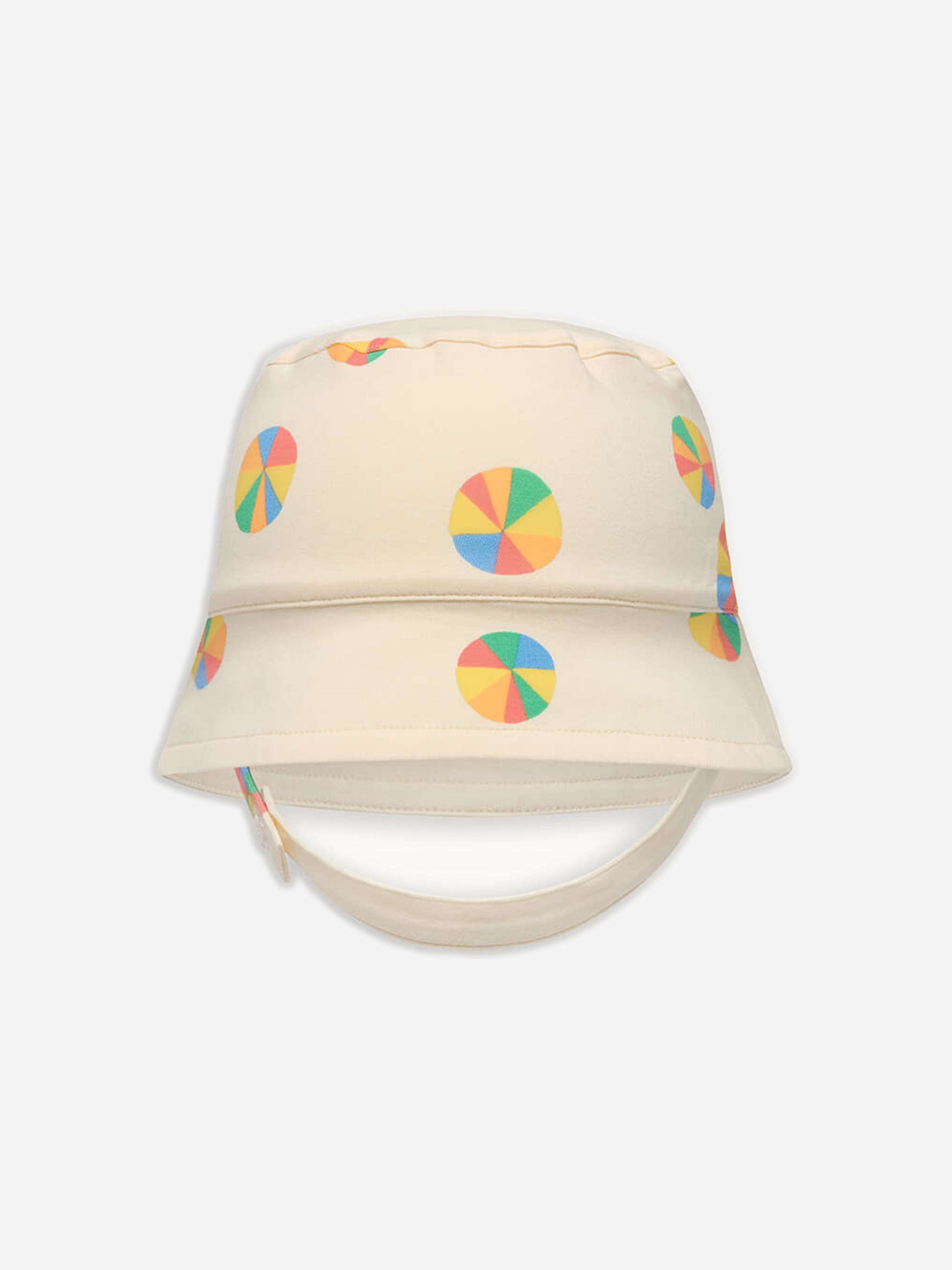 The Bonnie Mob Girls Chill Parasol Sun Hat in Ivory Buy Cheap Low Shipping Fee