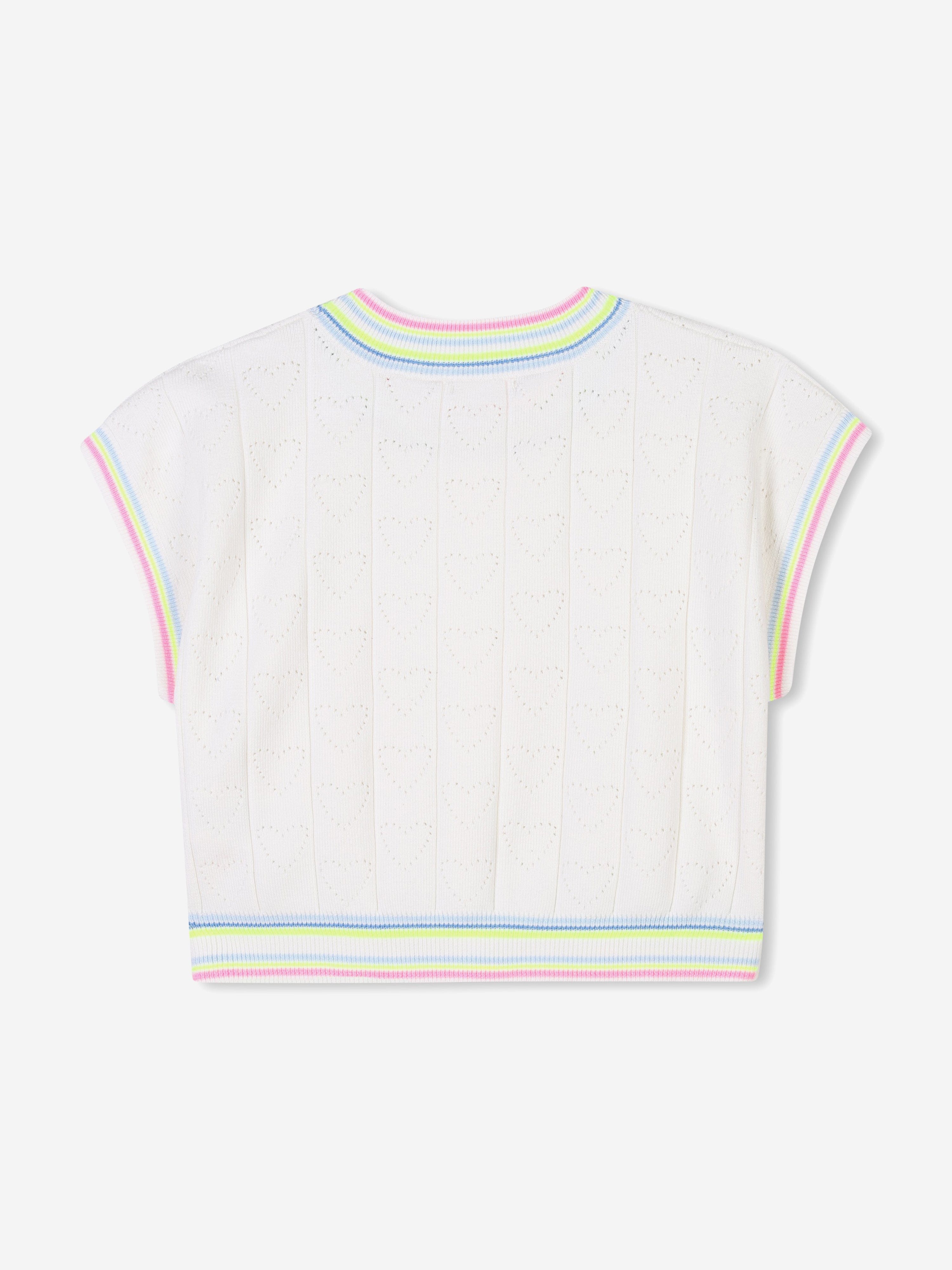 Girls Knitted Sweater in Ivory Cheap Very Cheap