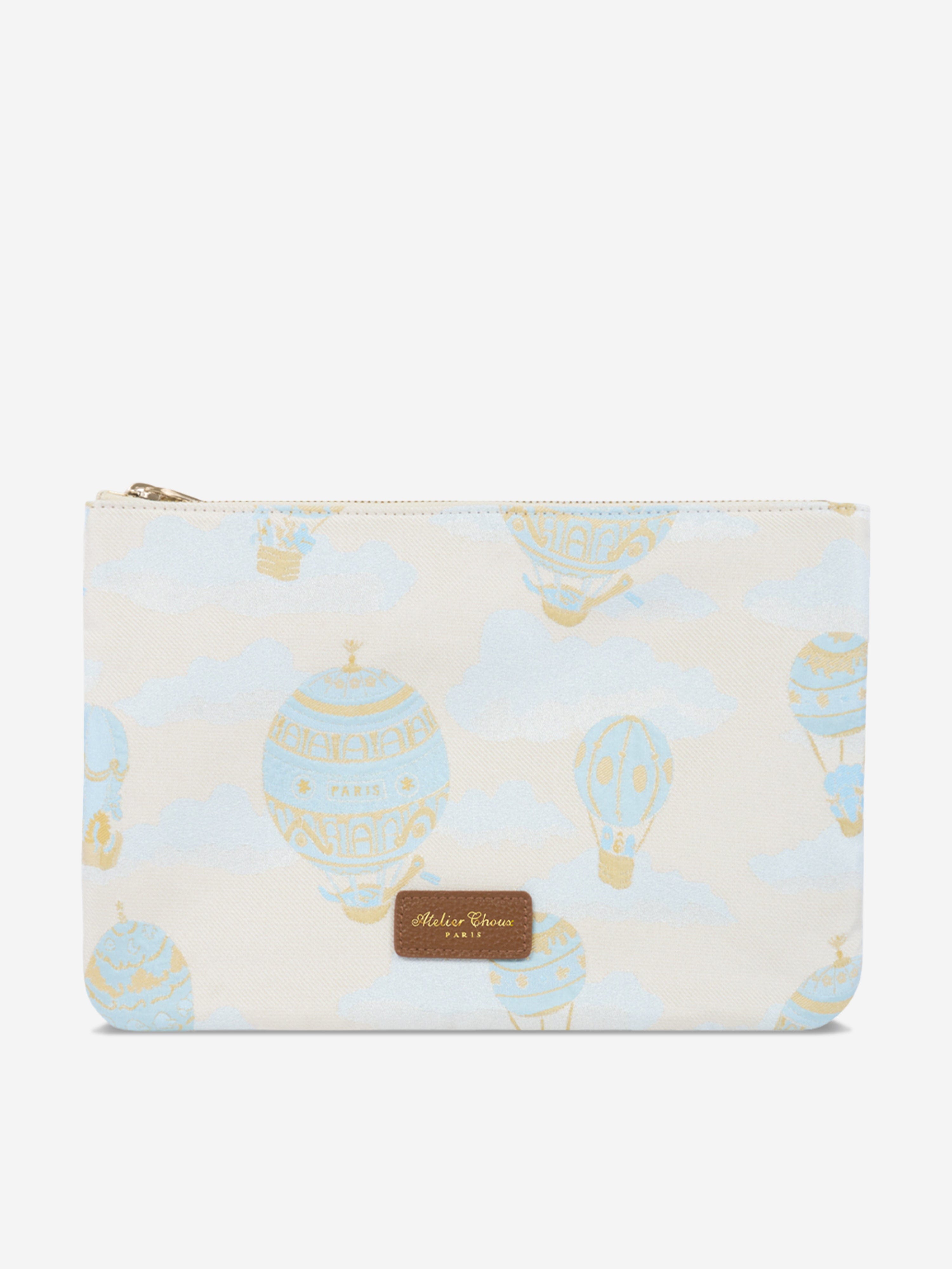 Atelier Choux Baby Boys Hot Air Balloons Pouch in Blue (31cm) Cheap Buy