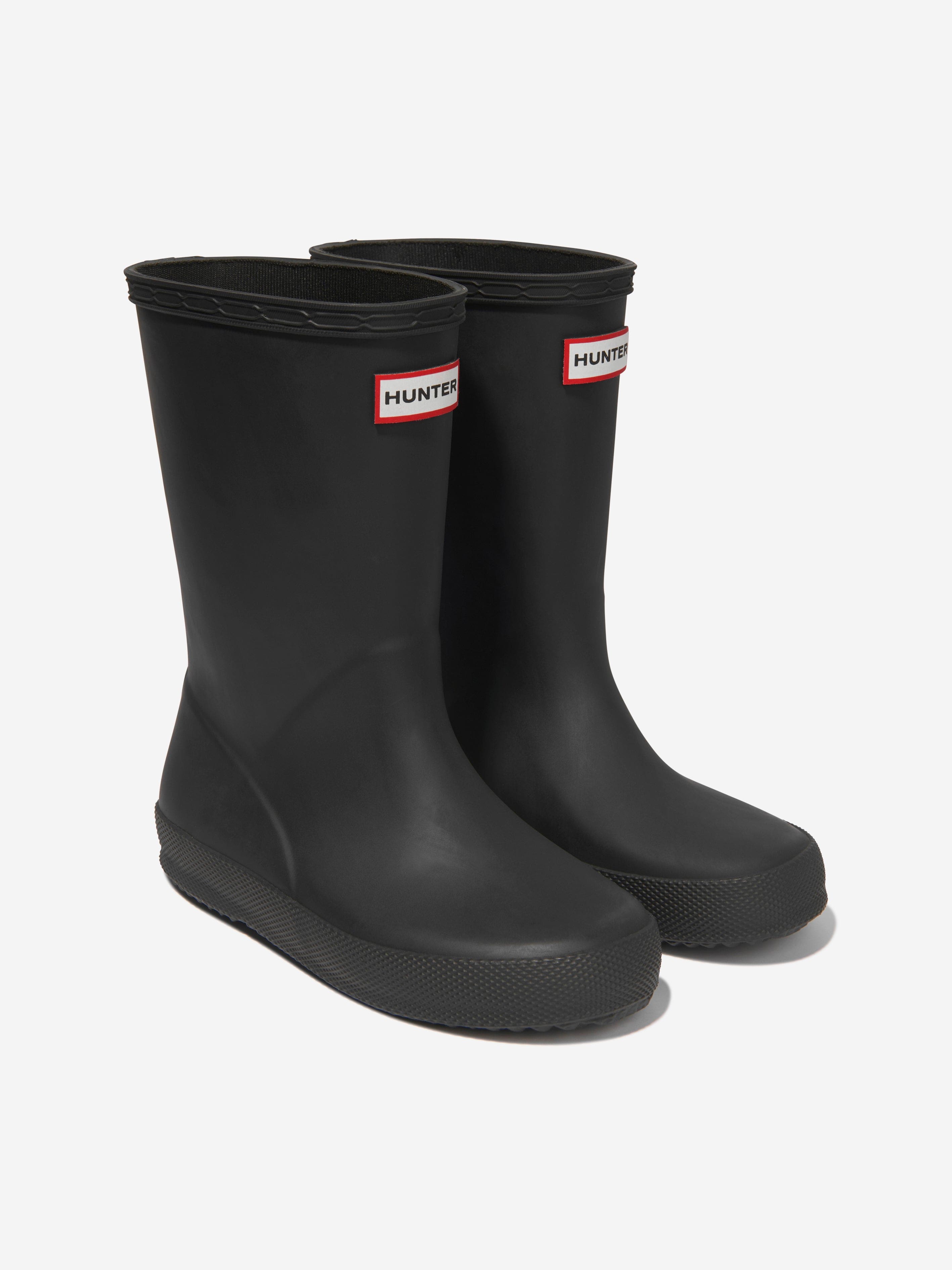 Hunter Kids Original First Classic Wellington Boots in Black Where To Buy Cheap Real