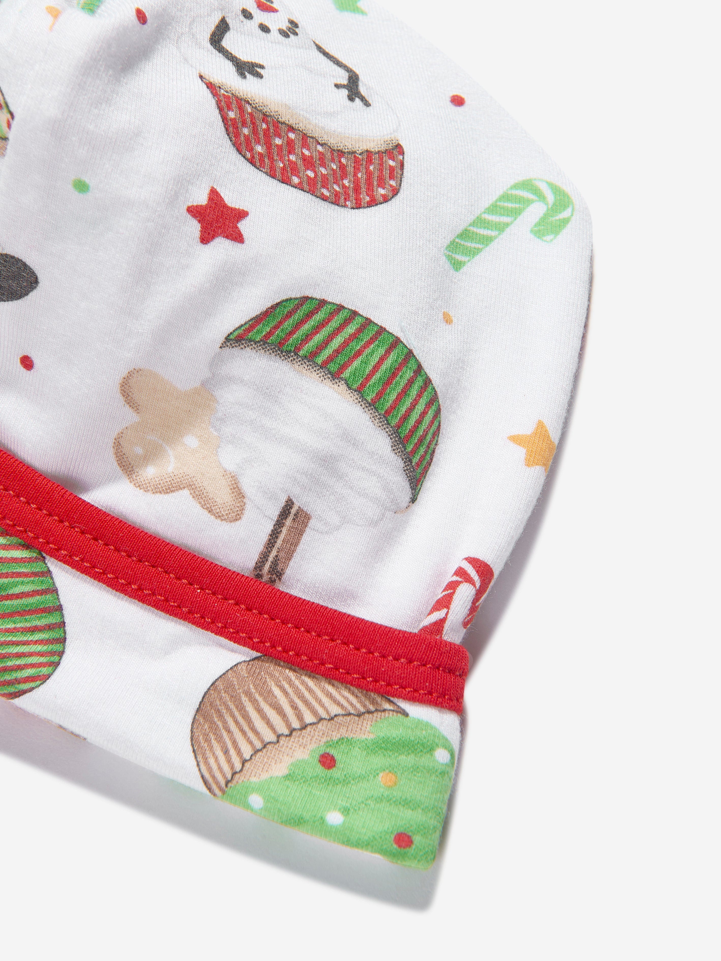 Magnolia Baby Baby Festive Cupcakes Hat in White Original Online
