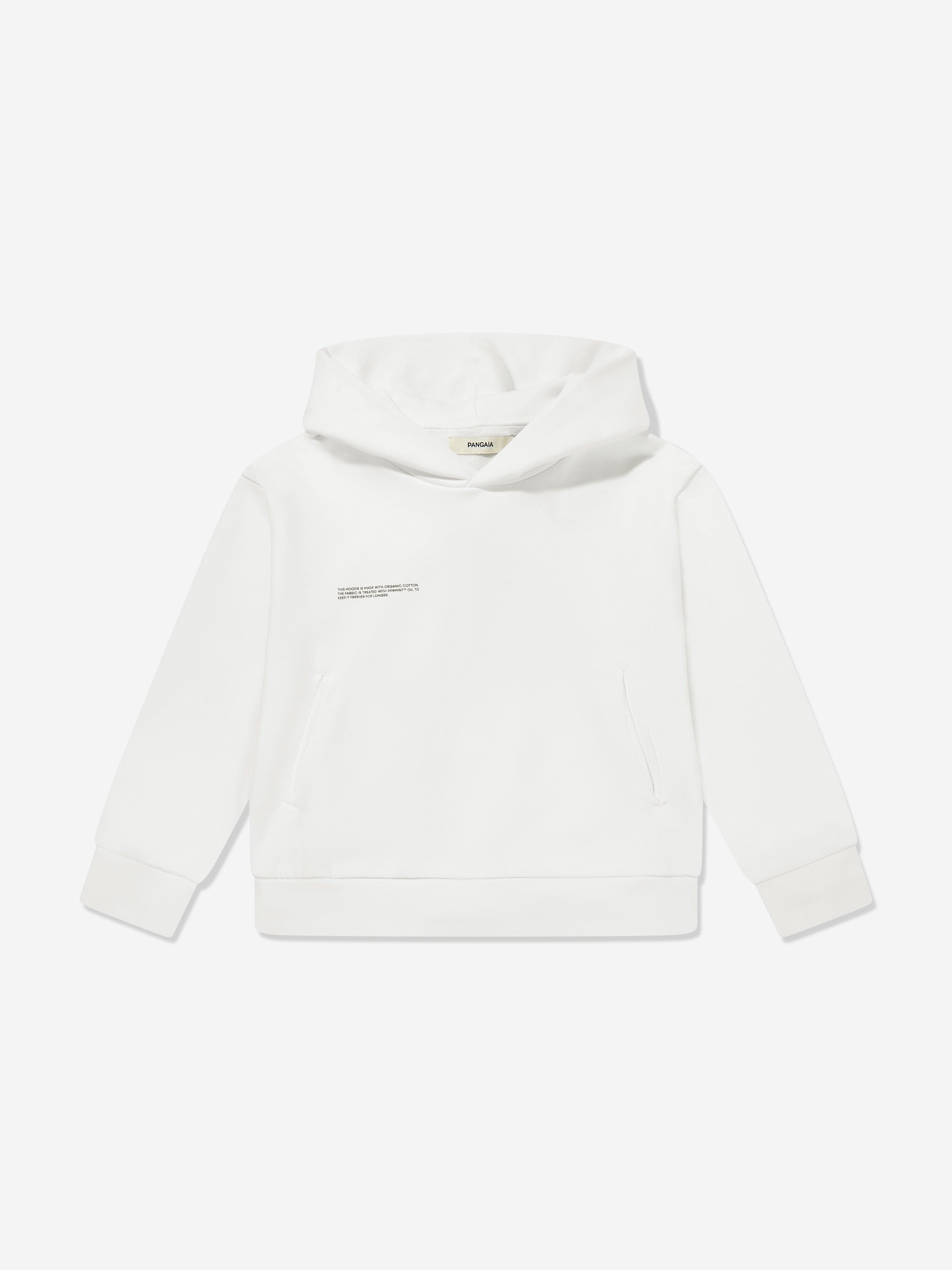 PANGAIA Kids 365 Midweight Hoodie in Beige Low Pice Fee Shipping For Sale