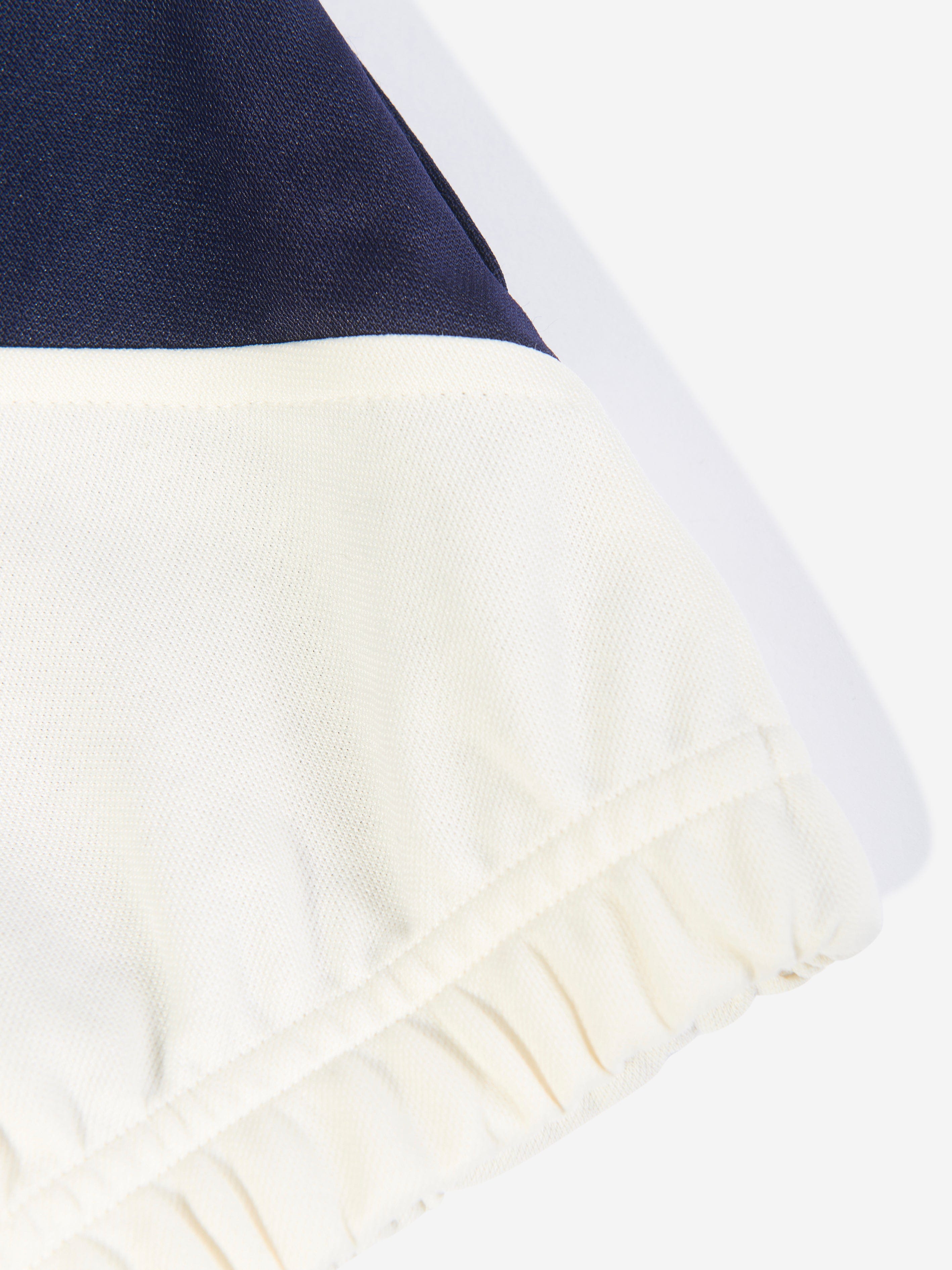 Palm Angels Boys Colourblock Track Jacket in White Fashionable Online