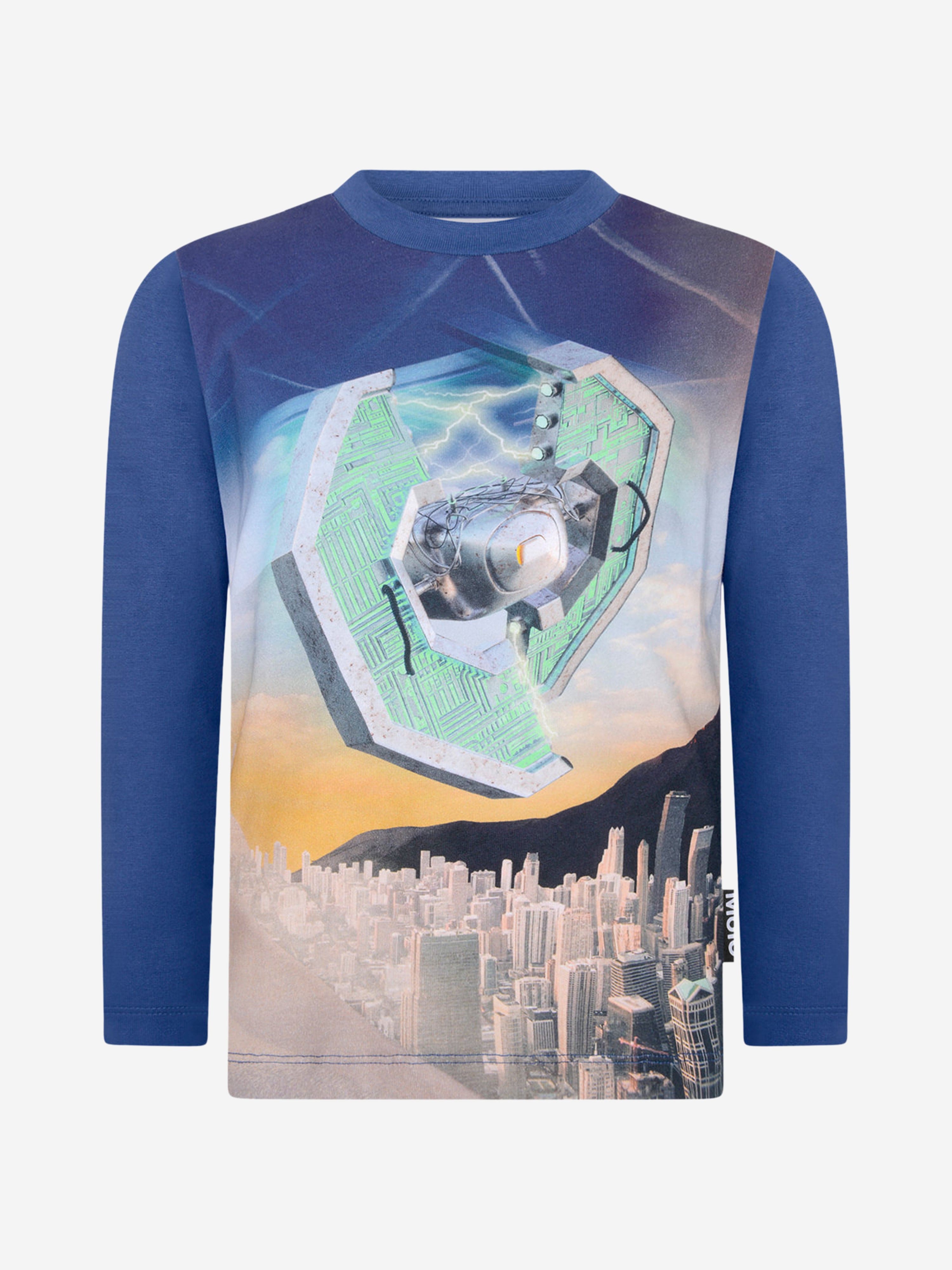 Molo Boys Organic Cotton Long Sleeve T-Shirt Best