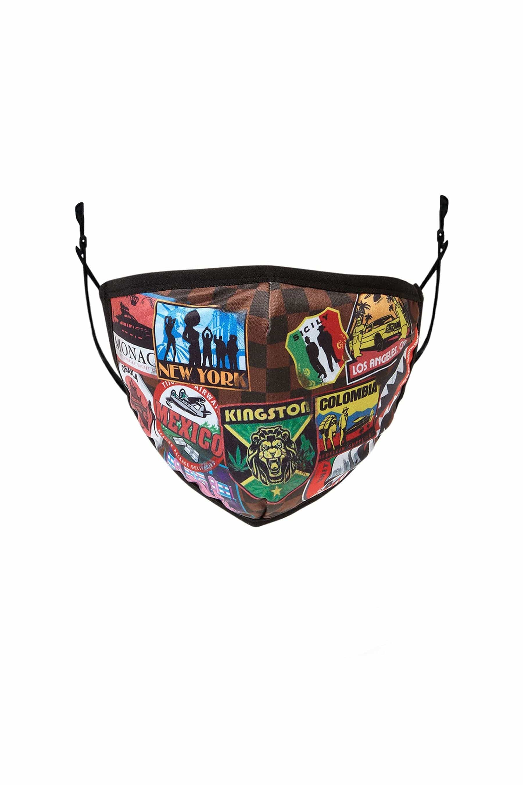 Sprayground Travel Patches Face Mask Browse Cheap Pice