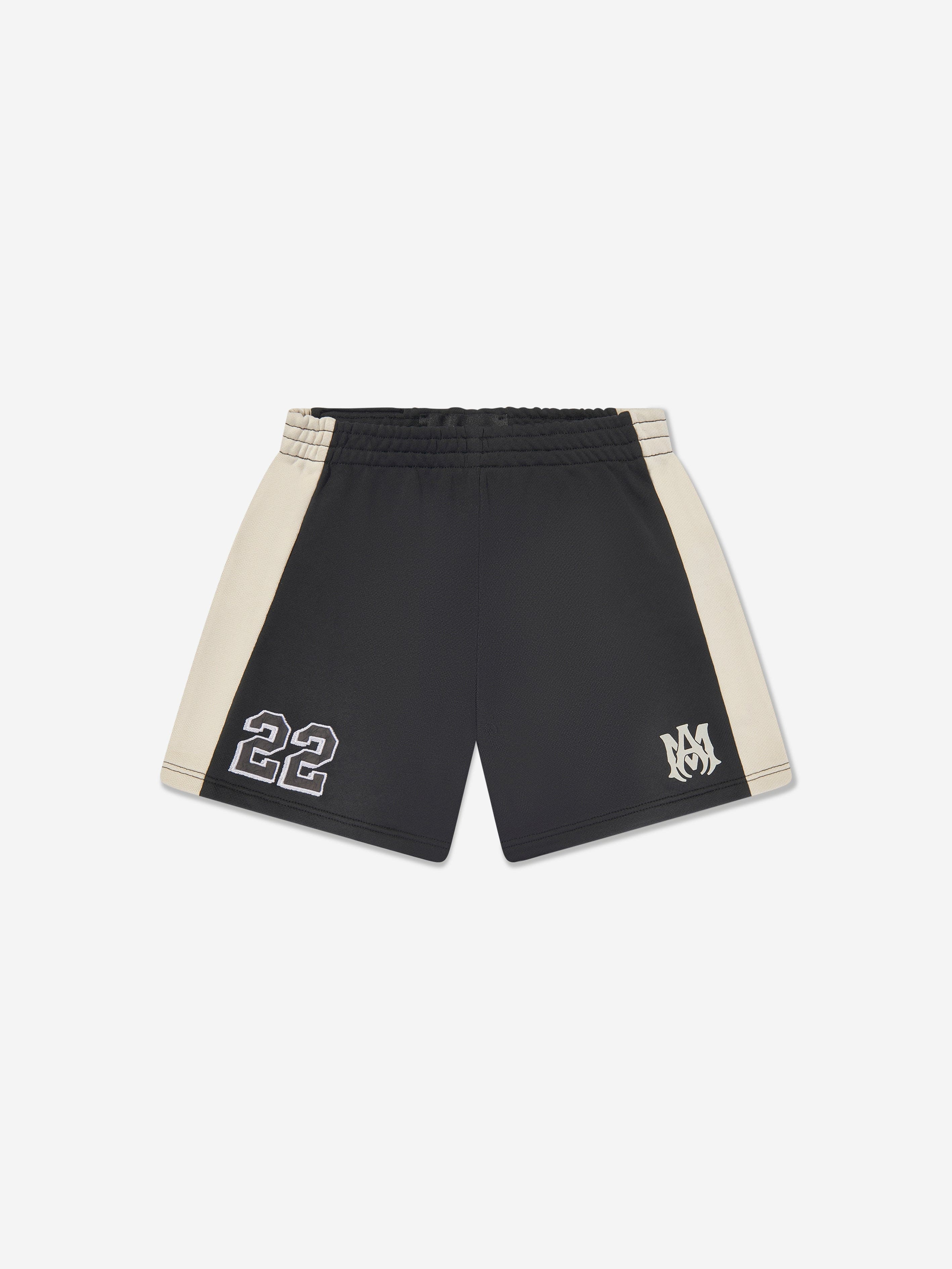Amiri Kids MA Collegiate Shorts in Black Clearance 100% Guaranteed