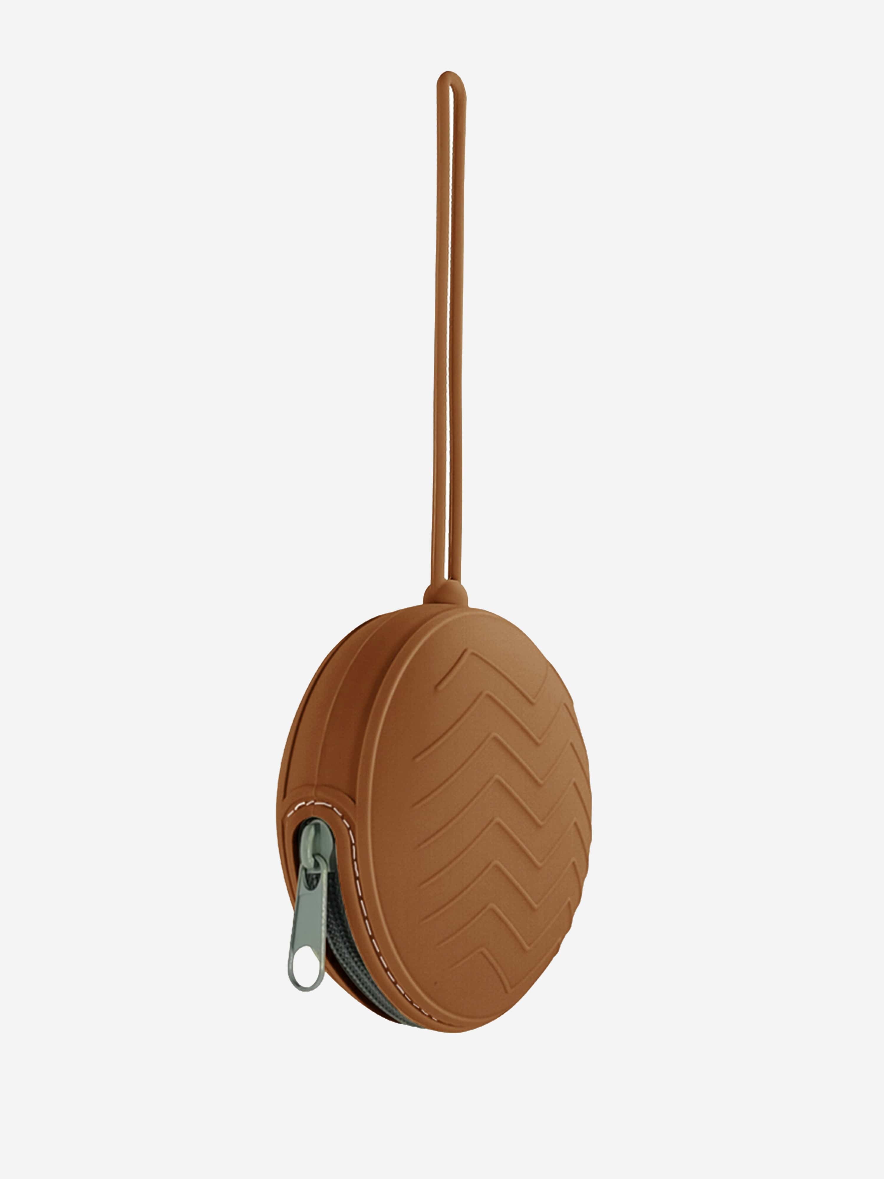 Bloom Bambini Silicone Pacifier Round Case in Brown Sale New