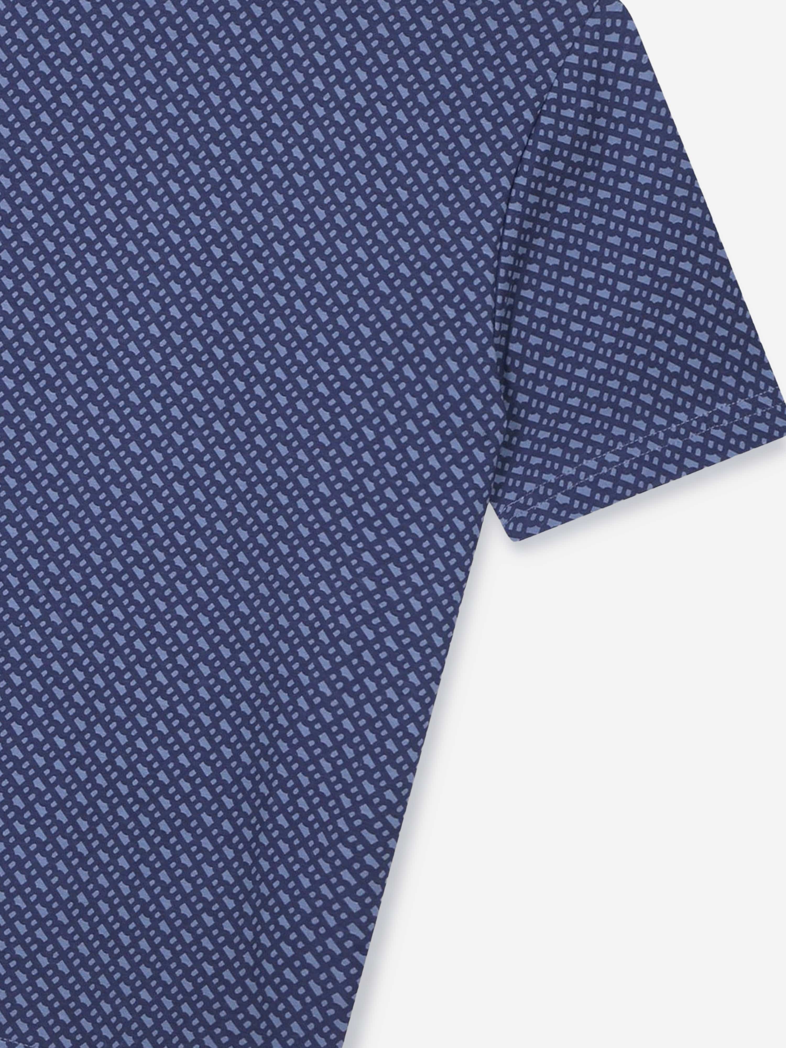 BOSS Boys Monogram Priint T-Shirt in Grey Buy Cheap 2025