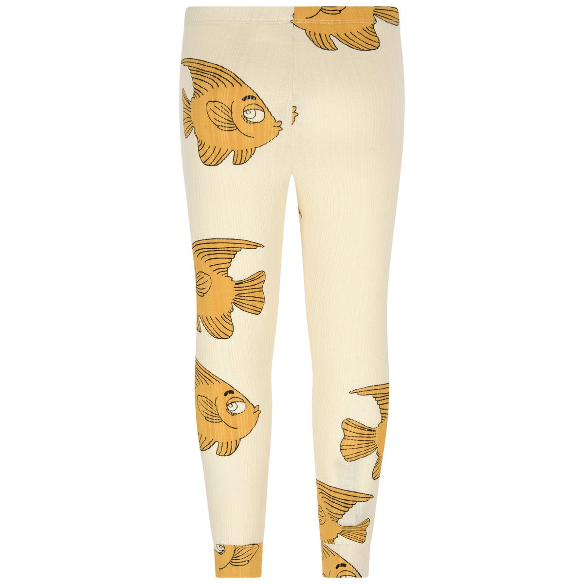 Mini Rodini Kids Cotton Fish Print Leggings Best Wholesale