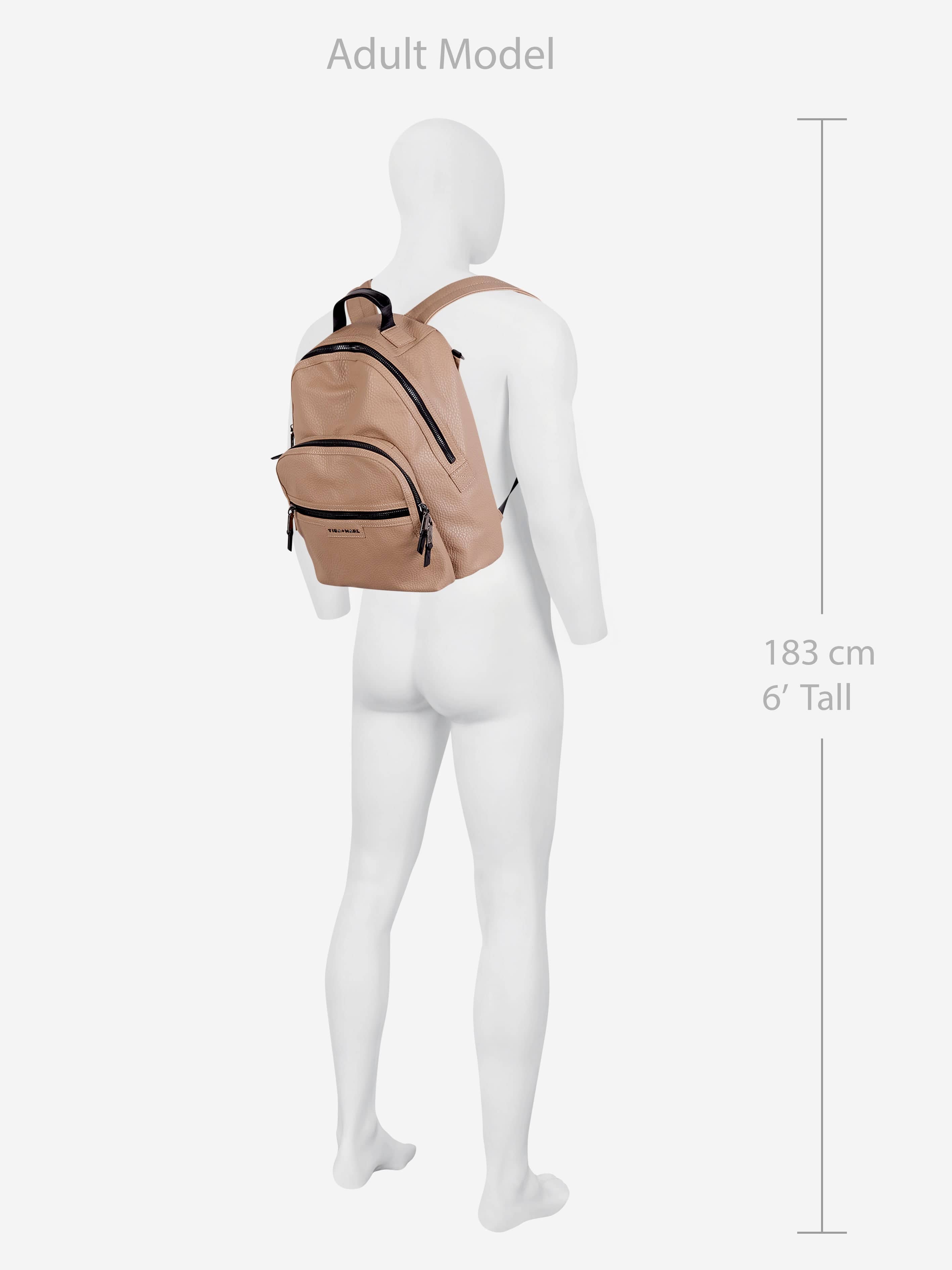 Tiba + Marl Baby Elwood Changing Backpack in Beige (42cm) Pictures Online