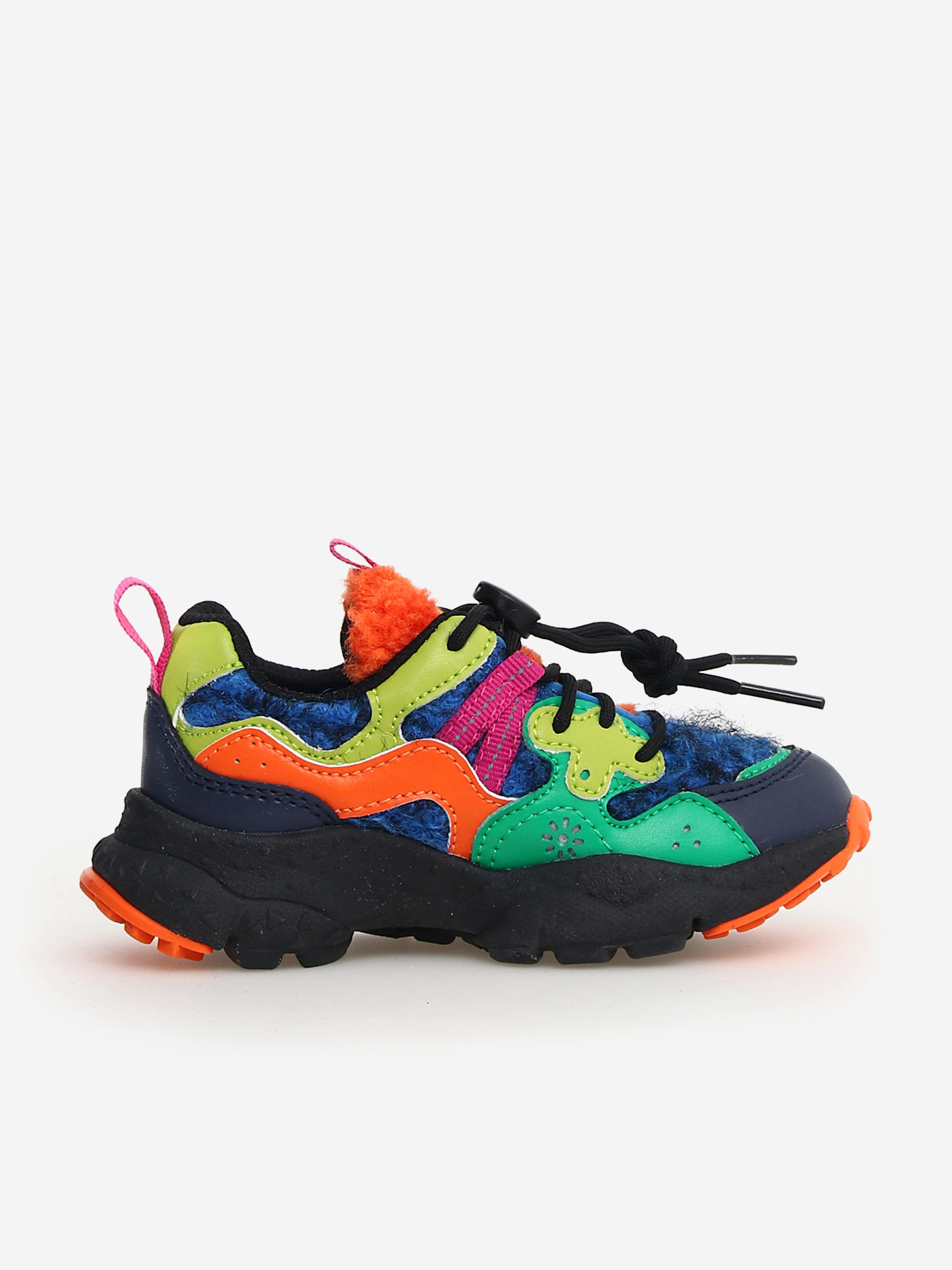 Flower Mountain Kids Yamano 3 Trainers in Multicolour Choice