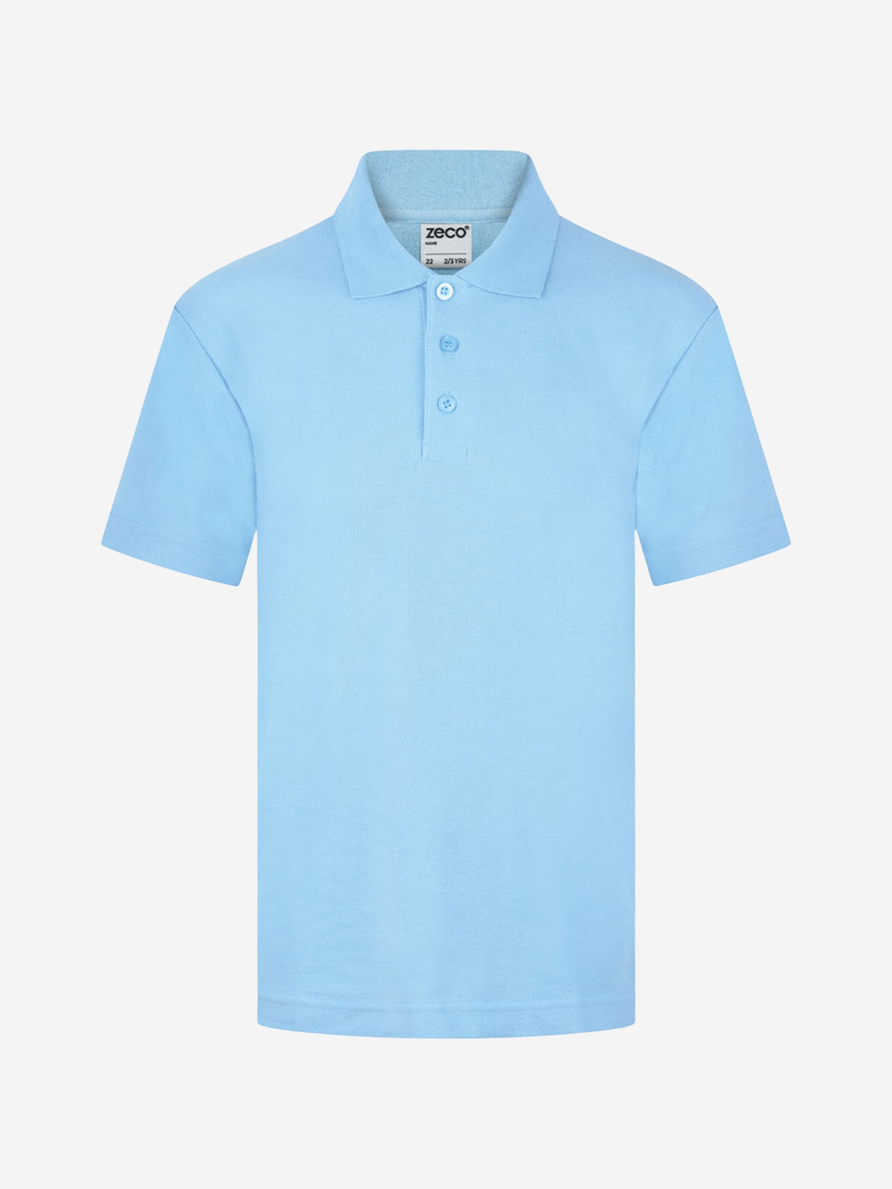 Zeco Kids School Polo Shirt in Blue Discount Purchase