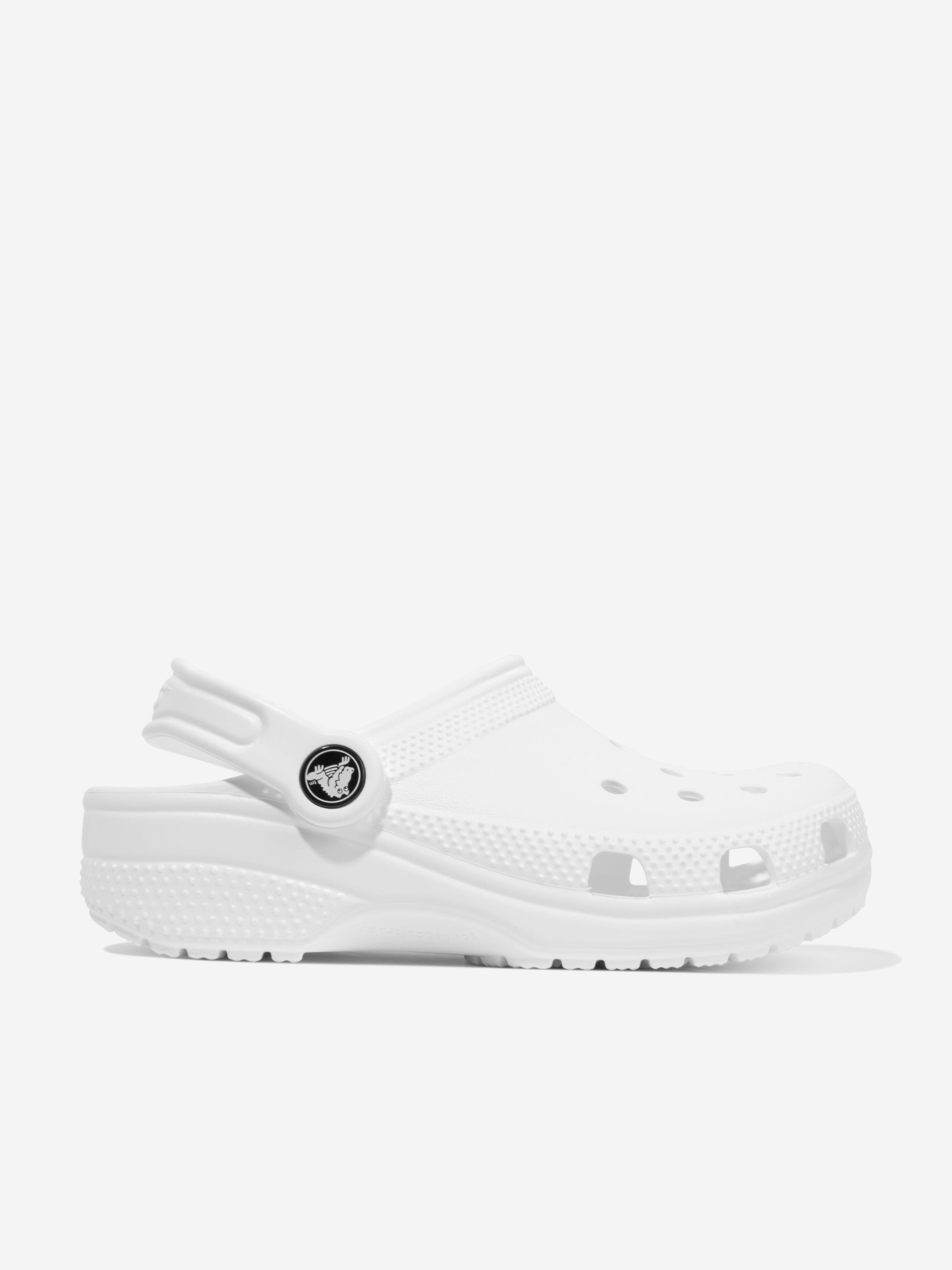 Crocs Kids Classic Clog in White Latest Collections Cheap Pice