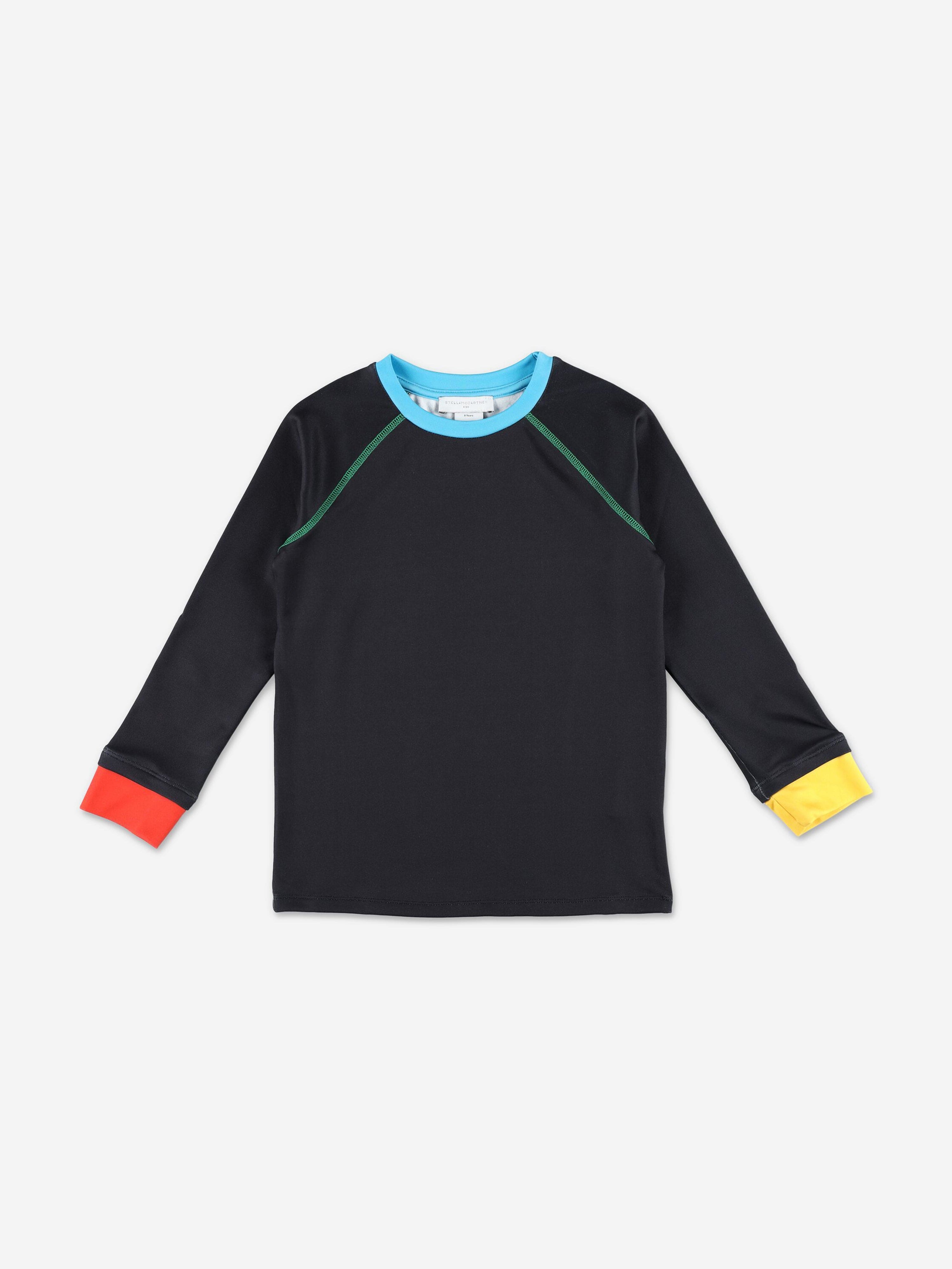 Stella McCartney Kids Thermal Ski Top in Black Clearance Free Shipping