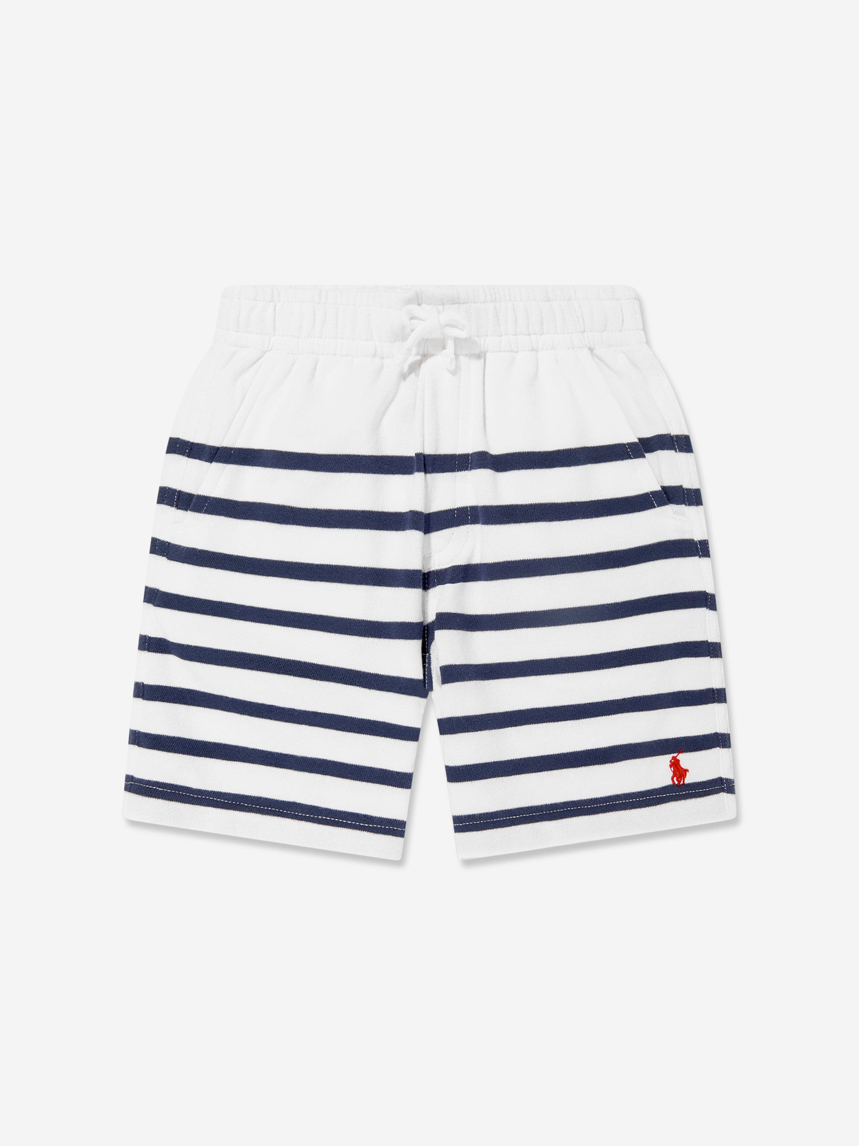 Ralph Lauren Boys Striped Shorts in White Sale Wiki