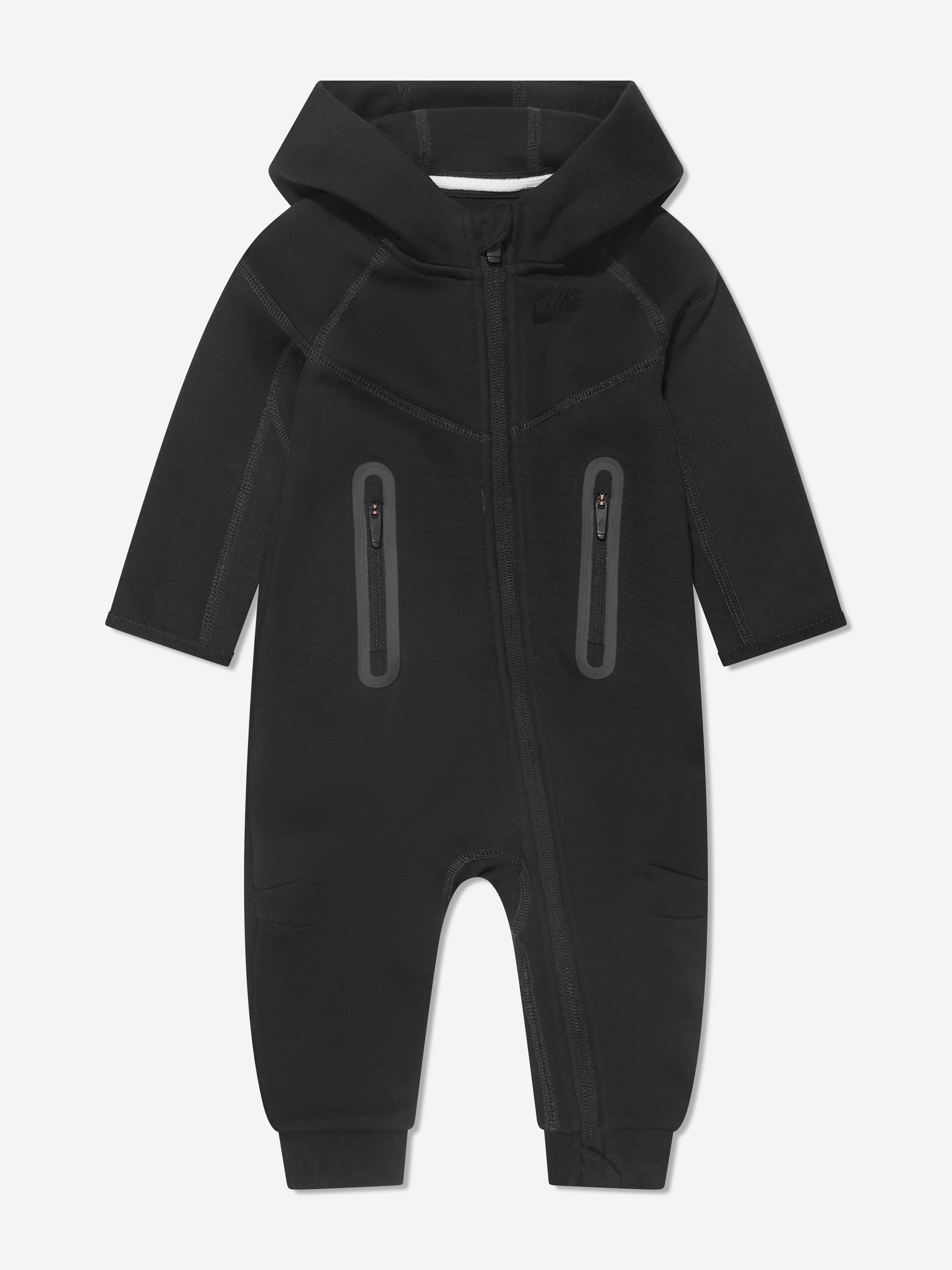 Nike Baby Boys Tech Fleece Hooded Coverall in Black Real Cheap Online