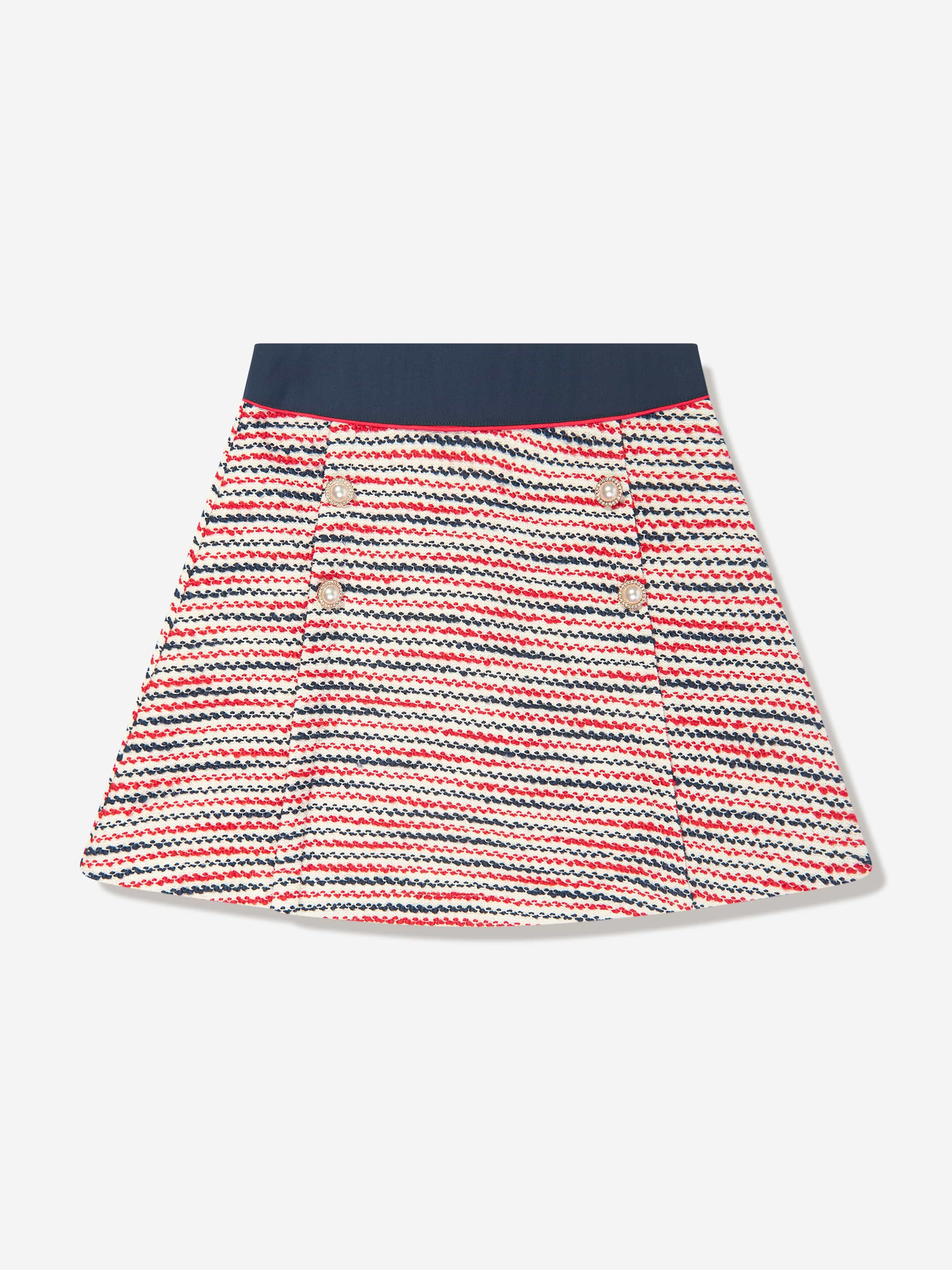 Patachou Girls Yacht Club Skirt in Multicolour Online Online Cheap Online