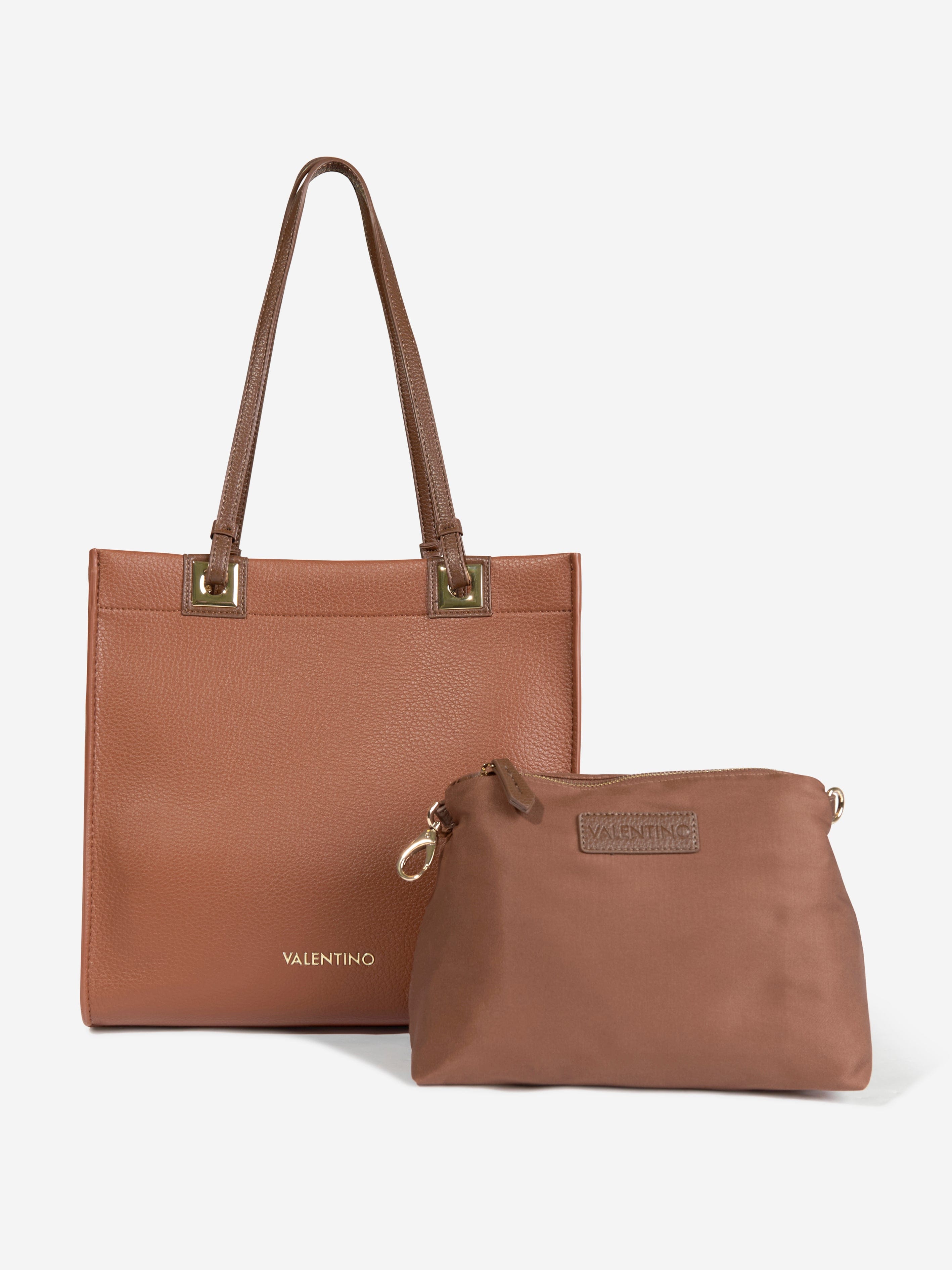 Girls Post Re Tote Bag in Brown (33cm) Fast Delivery Online