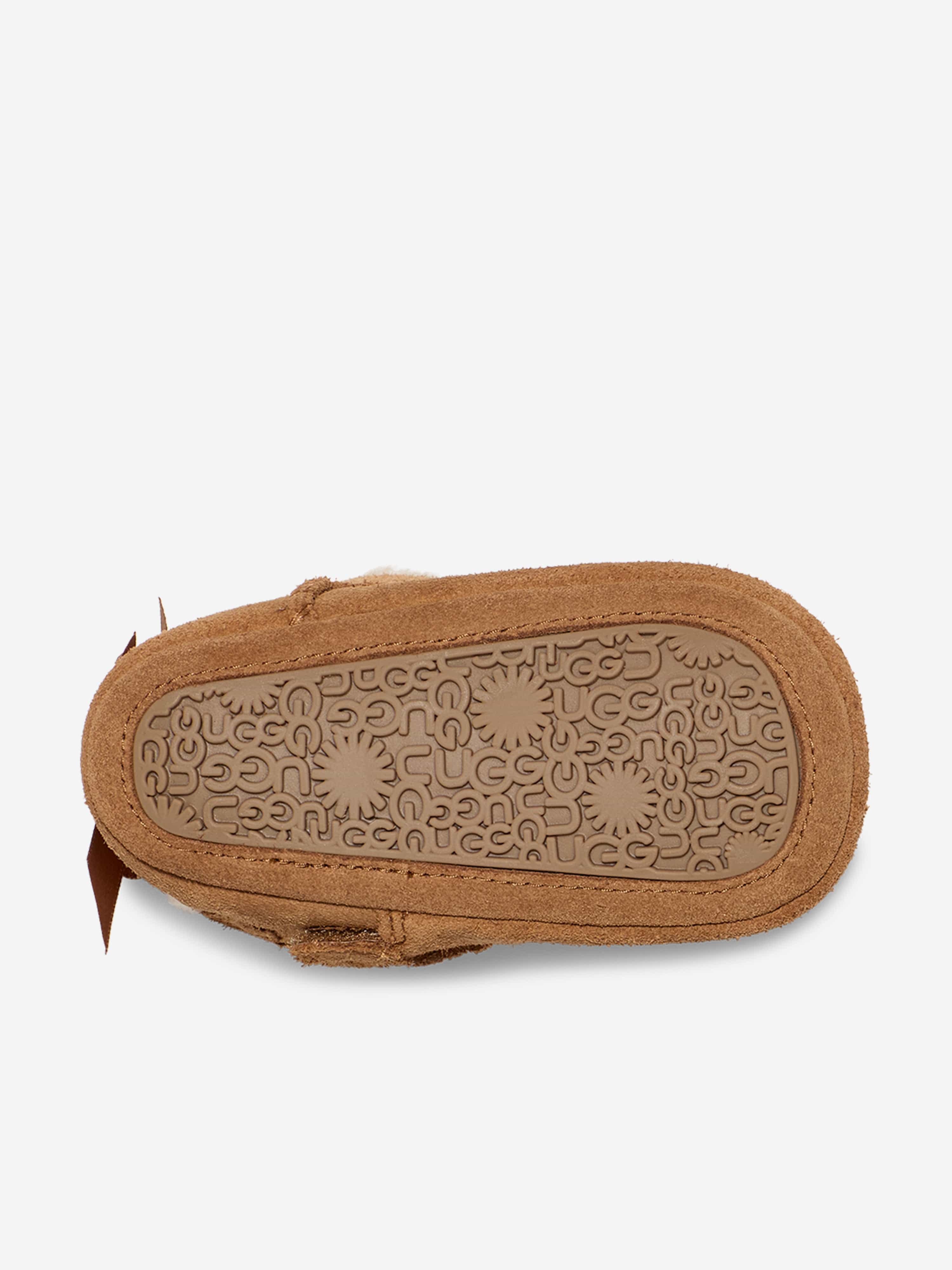 UGG Baby Girls Bailey Bow Boots in Brown Sale Original