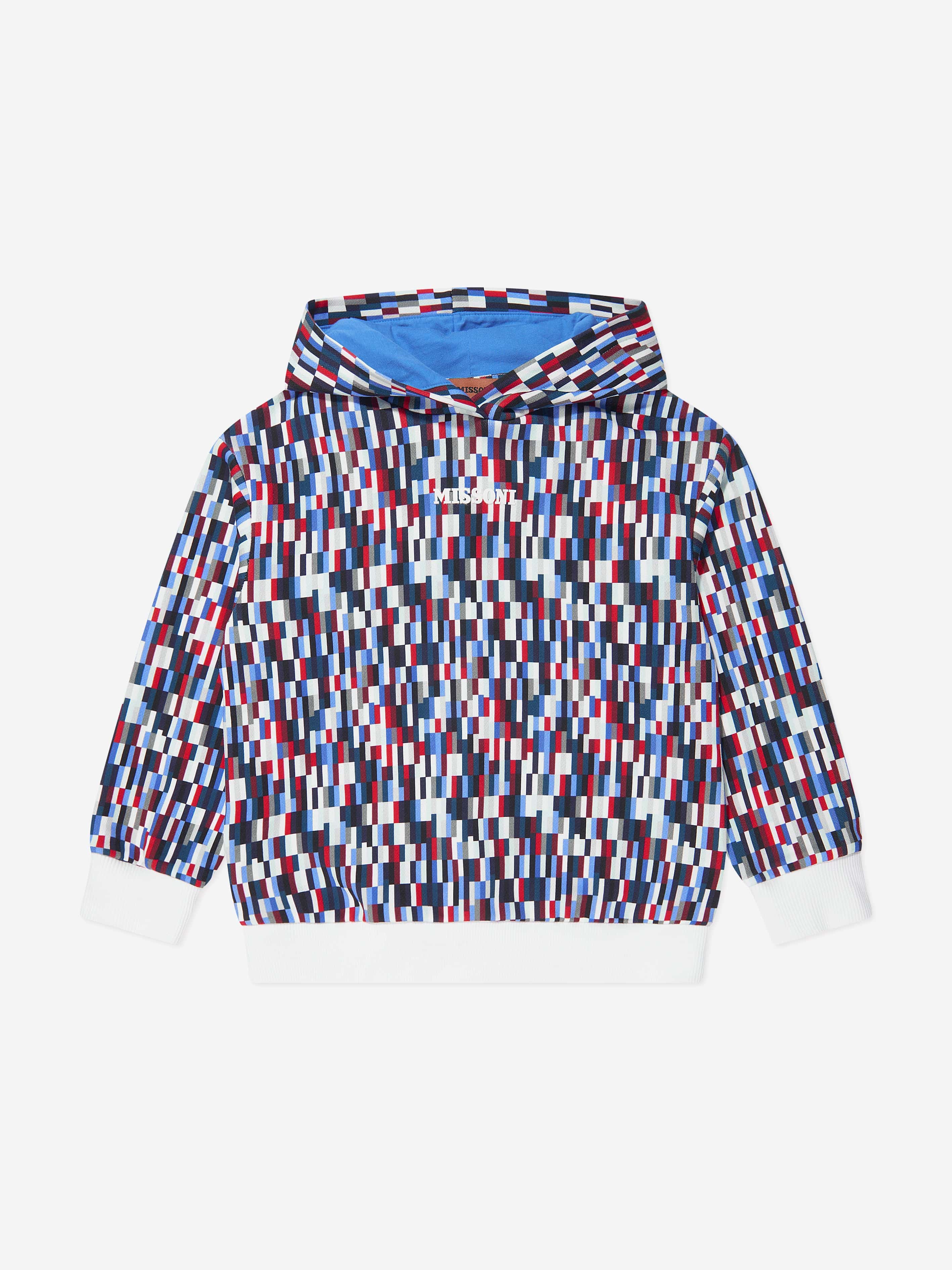 Missoni Boys Pixel Print Hoodie in Multicolour Free Shipping Best Place