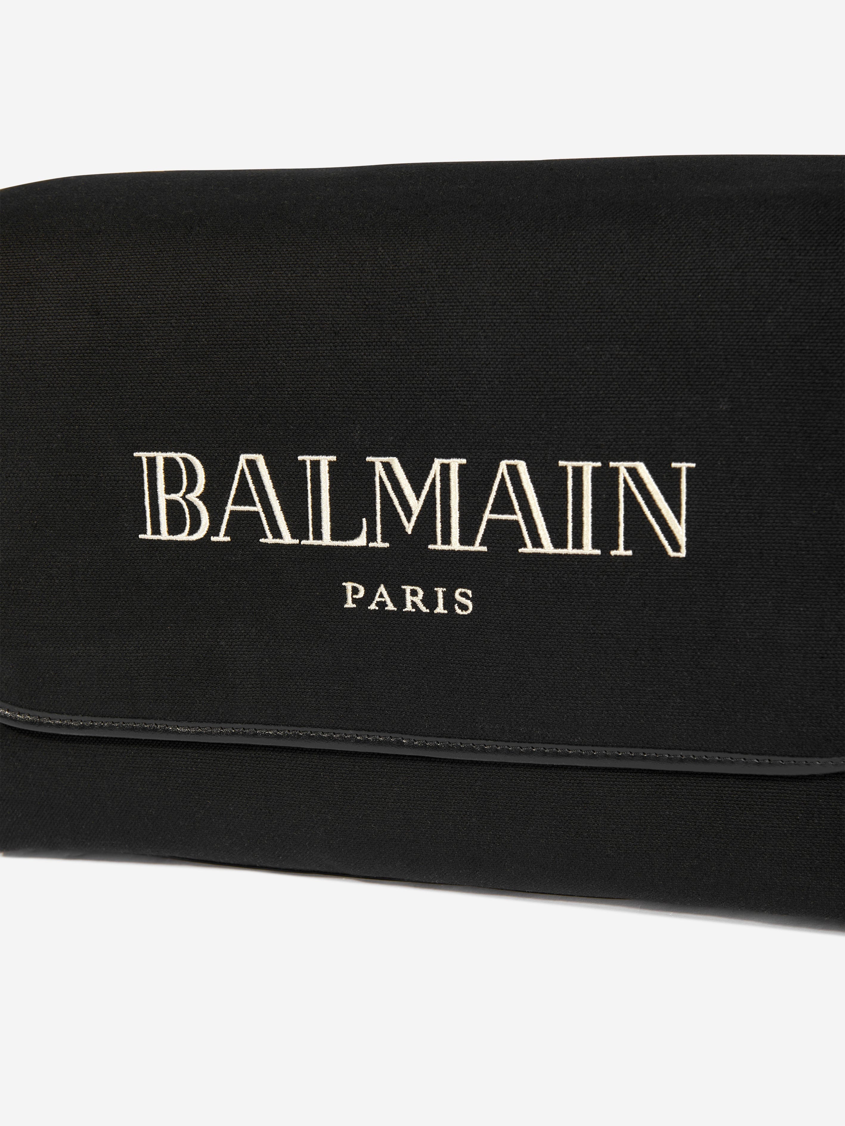 Balmain Baby Logo Changing Bag in Black (40cm) Cheap Genuine