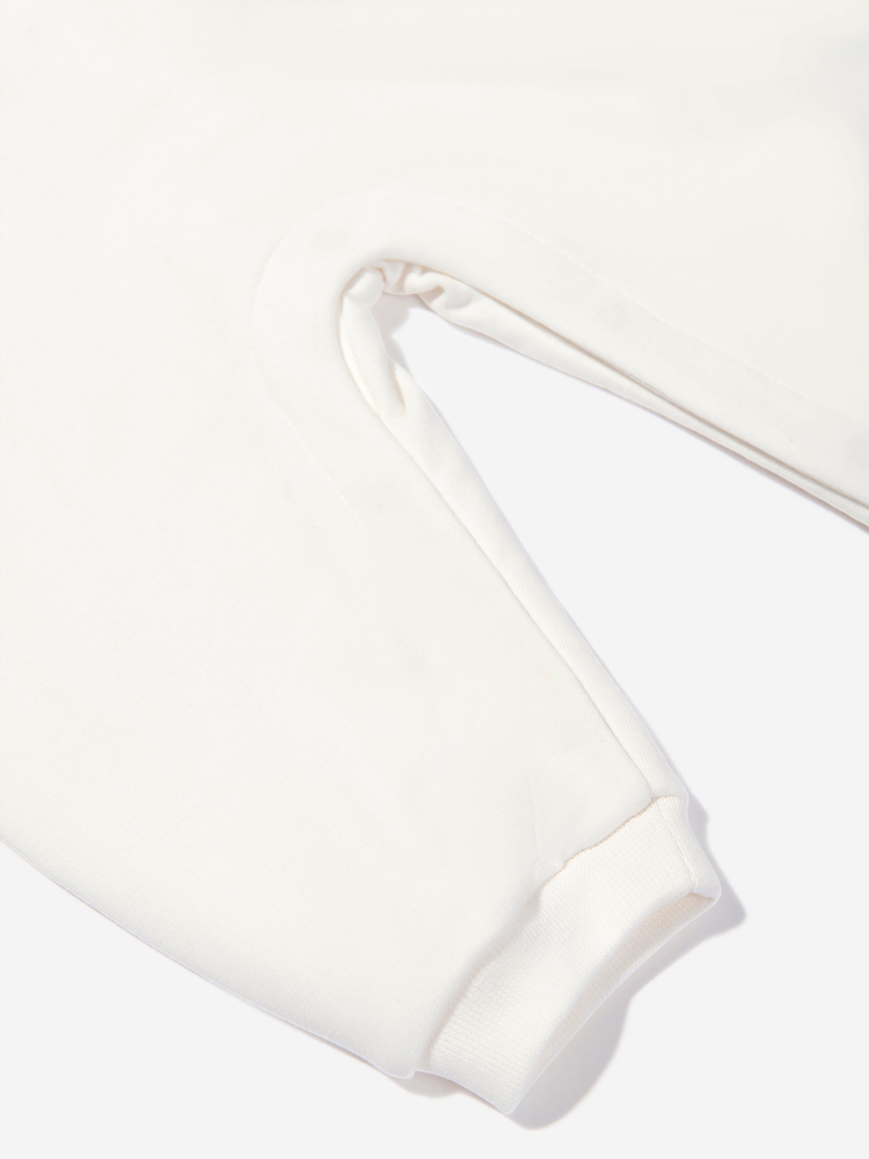 Versace Baby Medusa Logo Romper in White Clearance Shop