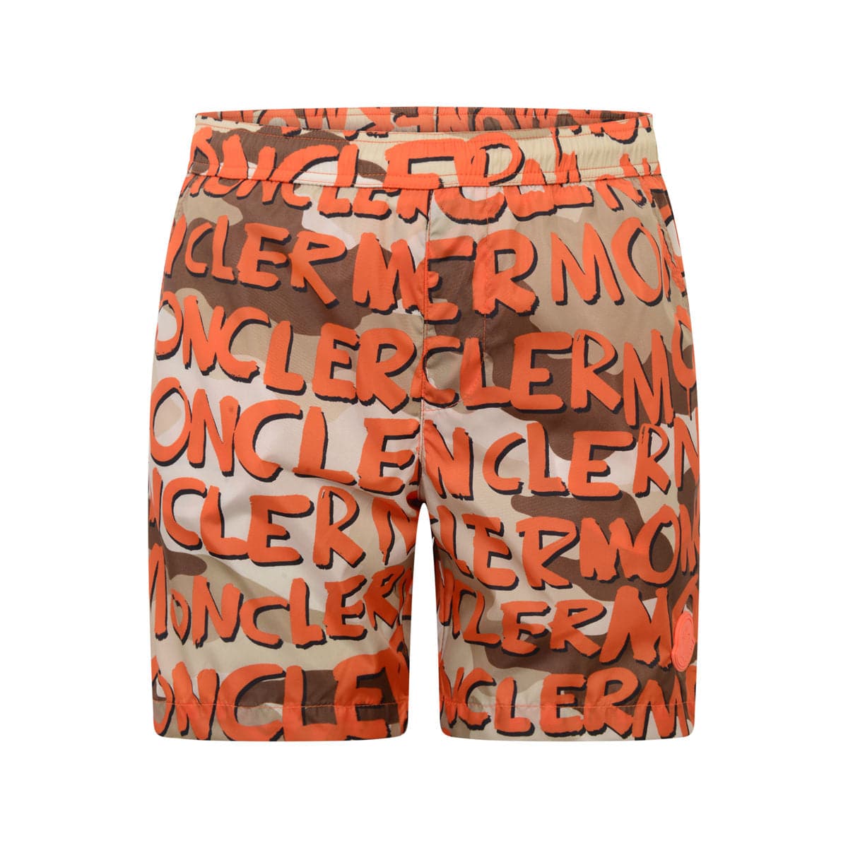 Moncler Enfant Boys Logo Print Swim Shorts Cheap Sale Footlocker Pictures