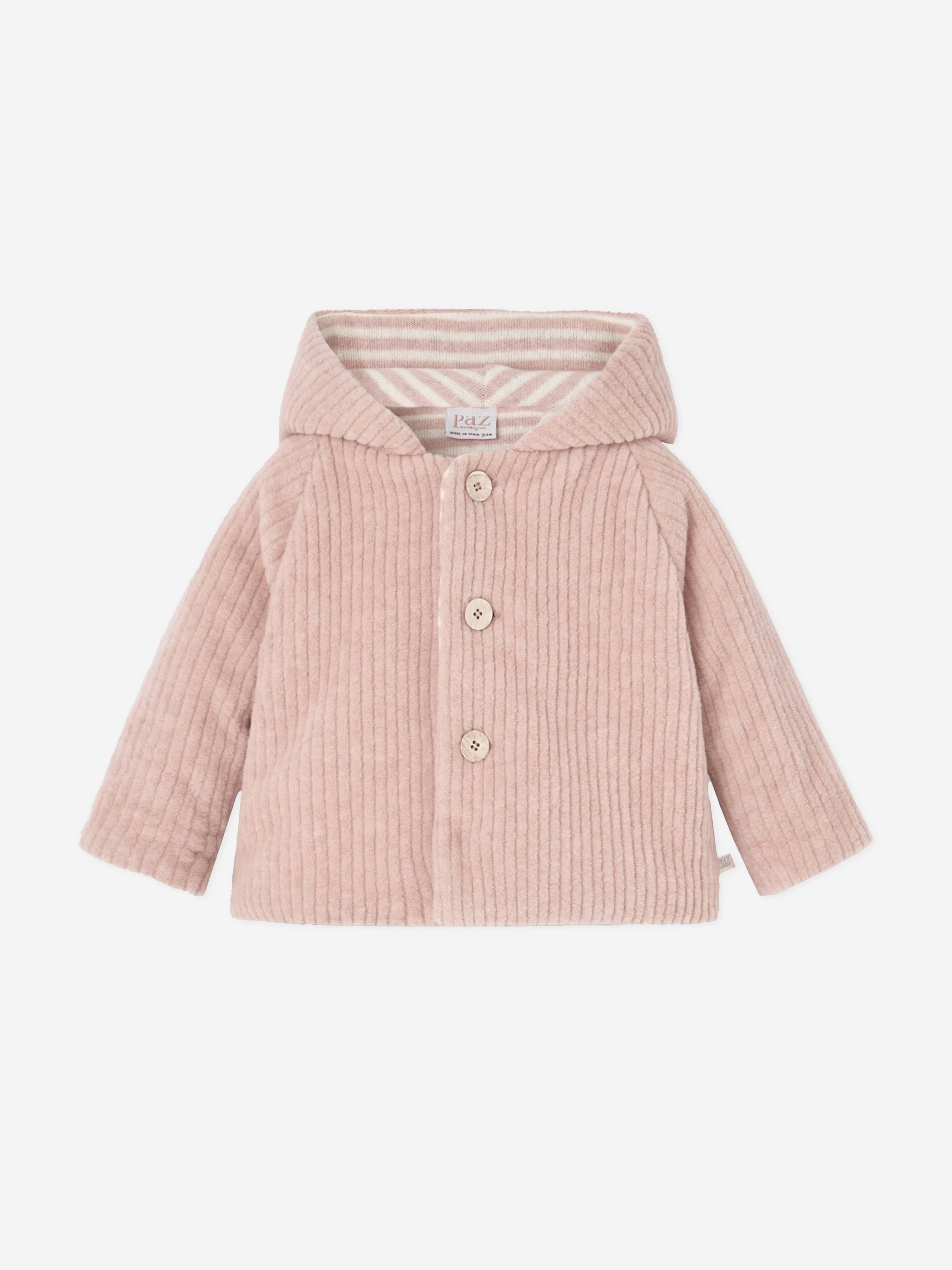 Paz Rodriguez Baby Girls Bunny Ears Coat in Pink Clearance Discounts