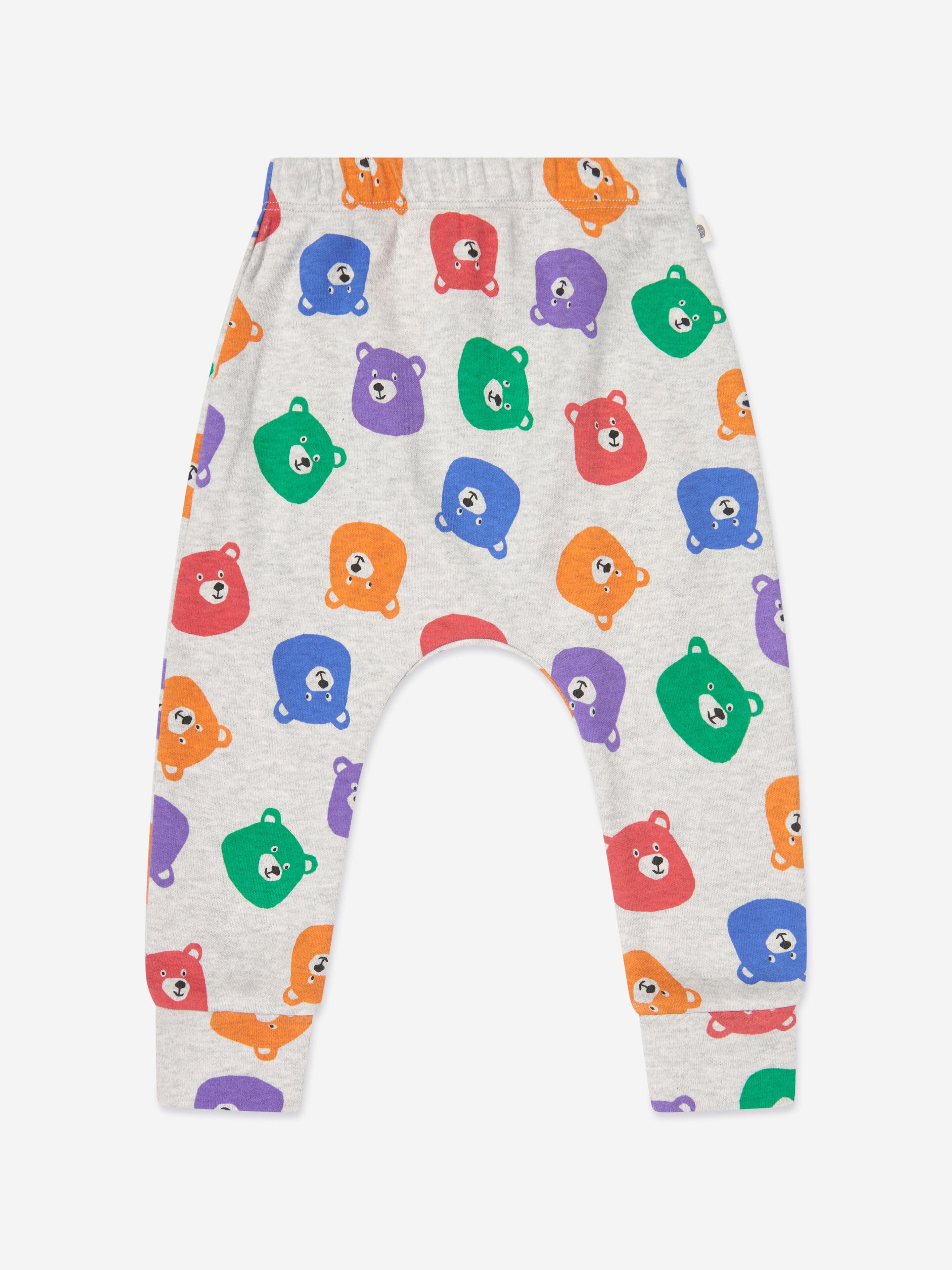 The Bonnie Mob Kids Bubbly Bears Trousers in Grey Choice For Sale