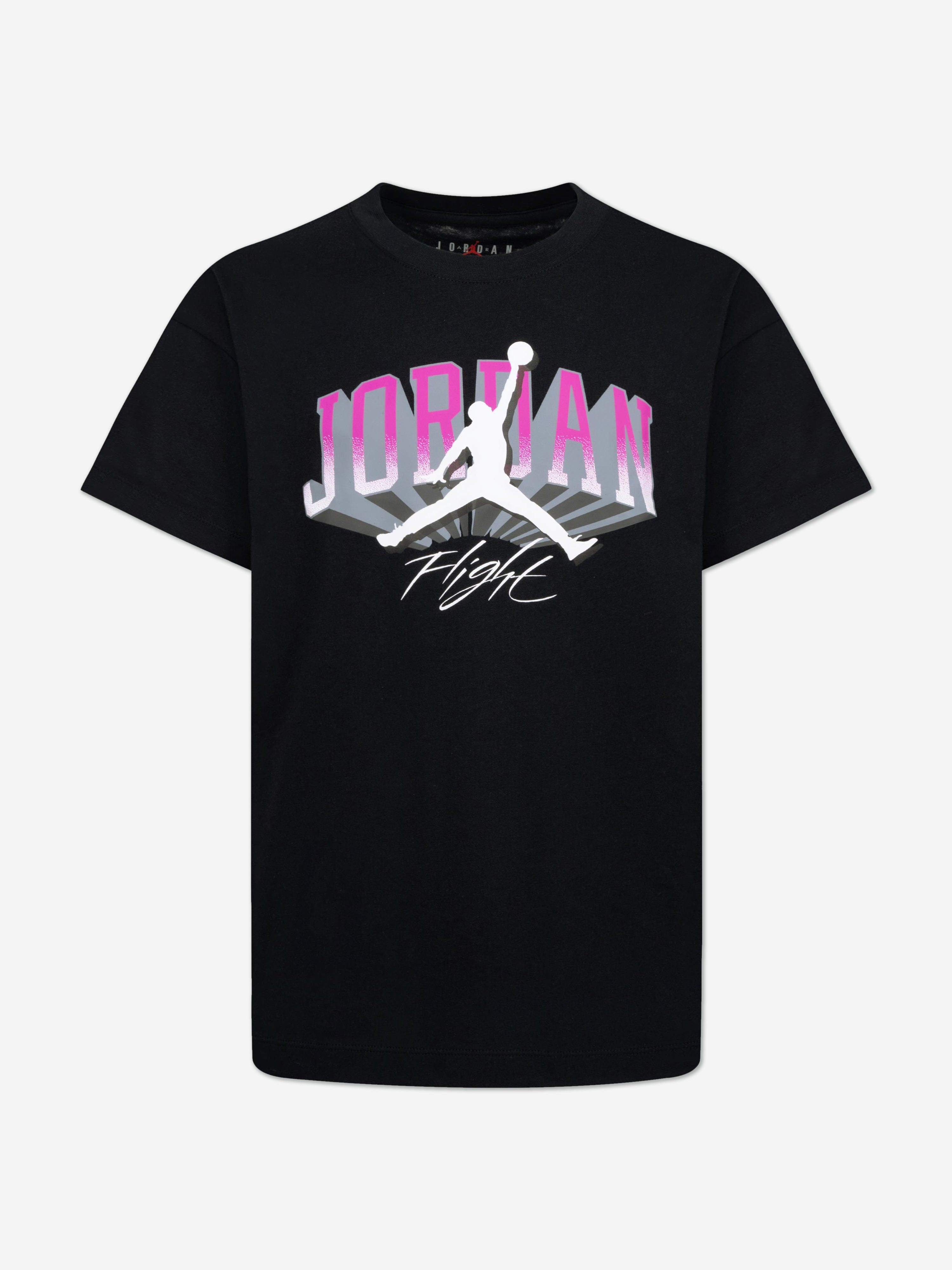 Girls JM Push Through T-Shirt in Black Visit New Online