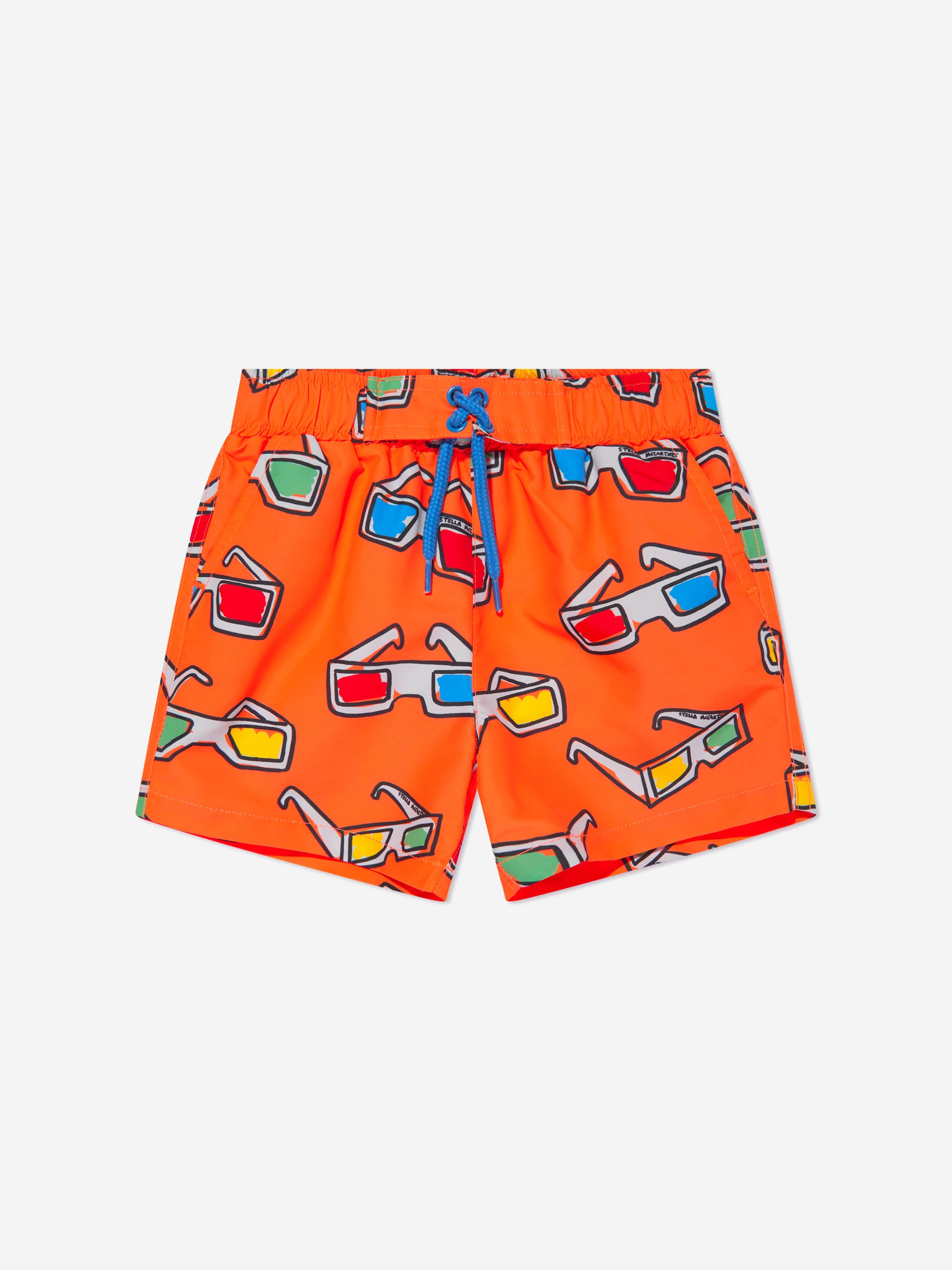 Stella McCartney Baby Boys Sunglasses Swim Shorts in Orange Discount Recommend