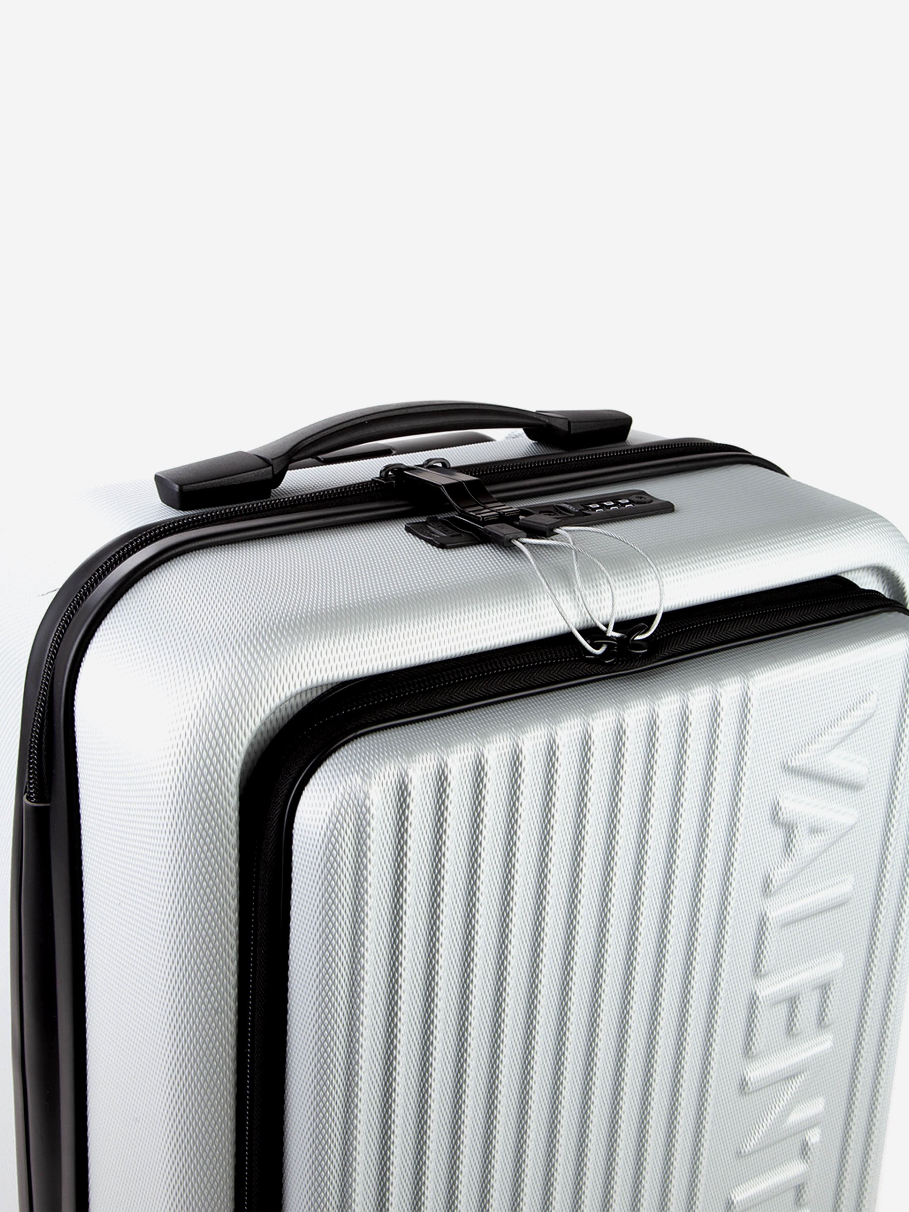 Kids Explorer Small Size Carry On Suitcase in Silver (55cm) Buy Cheap Authentic