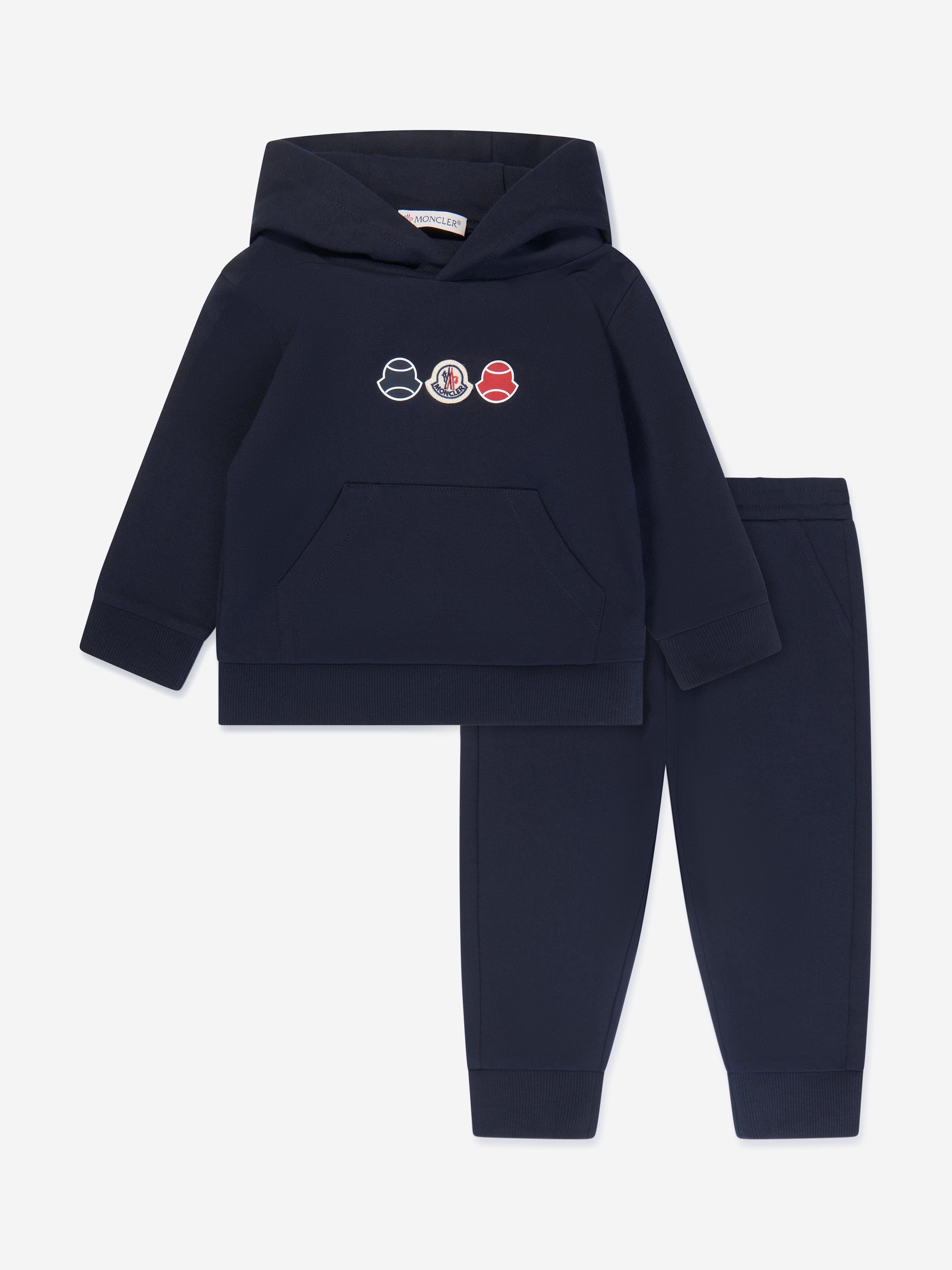 Moncler Enfant Baby Boys Logo Tracksuit in Navy Sale Shop Offer