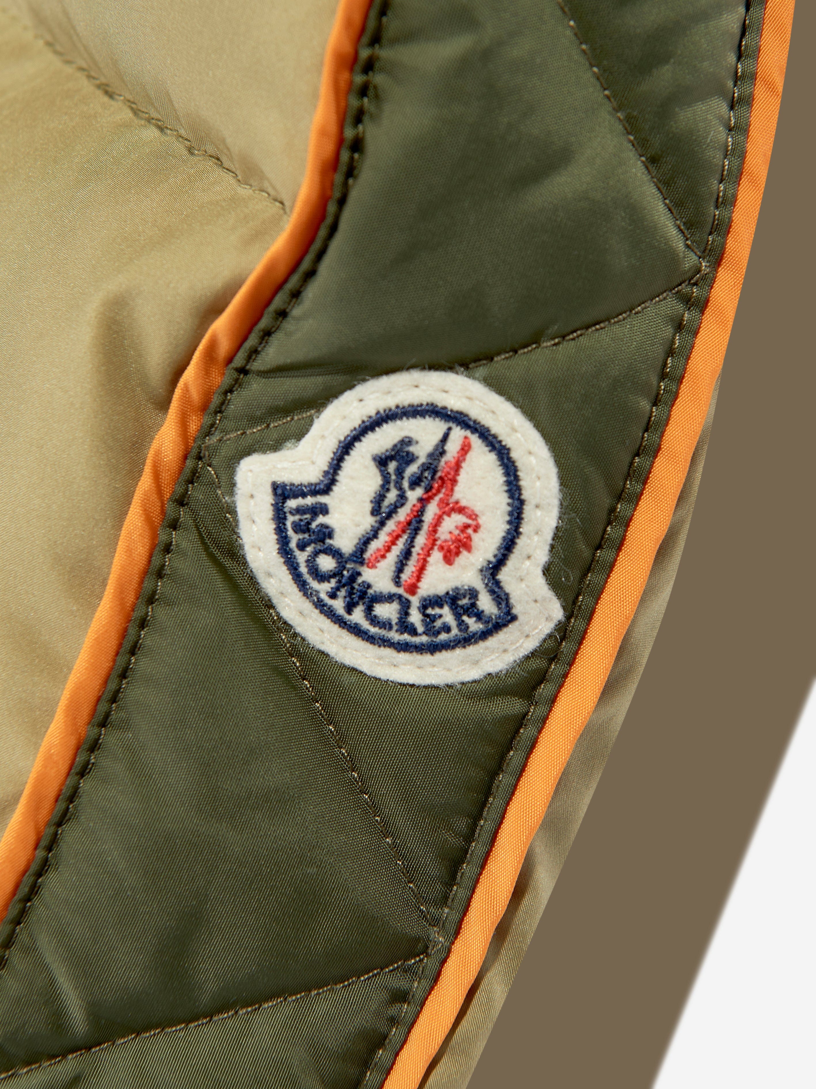 Moncler Enfant Boys Down Padded Benton Jacket in Green For Nice Cheap Price