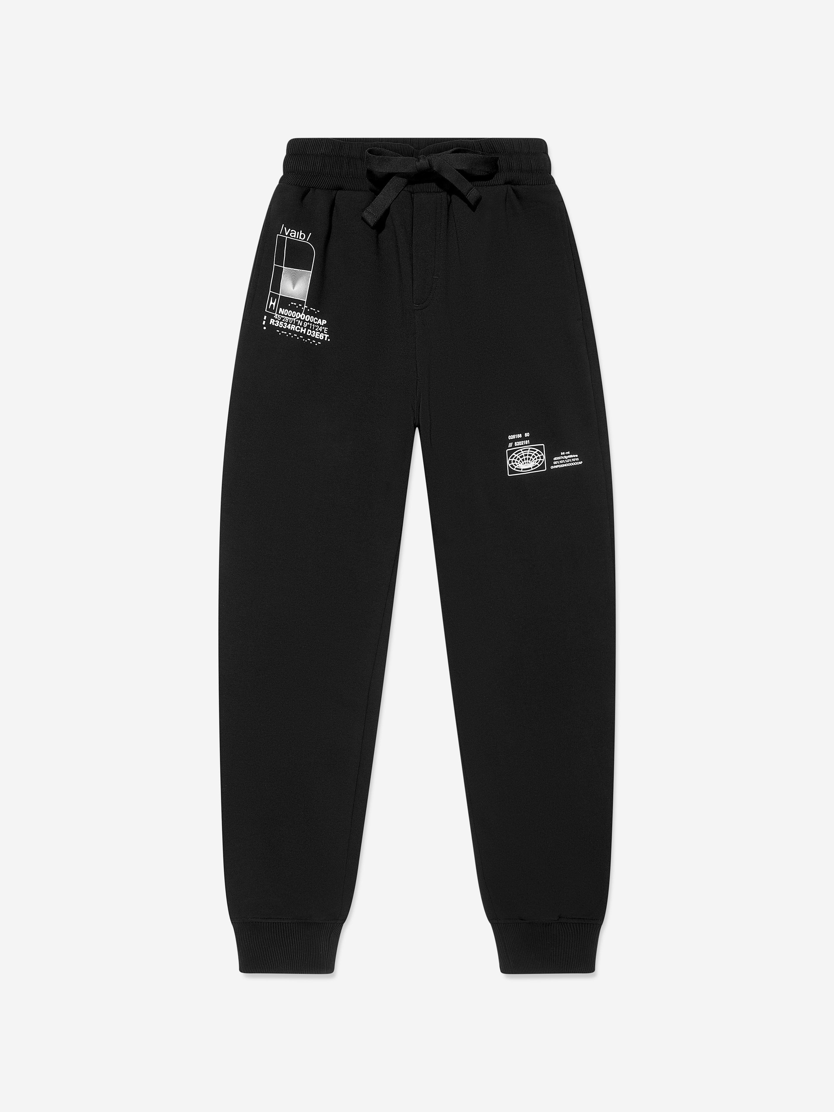 Dolce & Gabbana Girls DG Vibe Joggers in Black Clearance Get To Buy