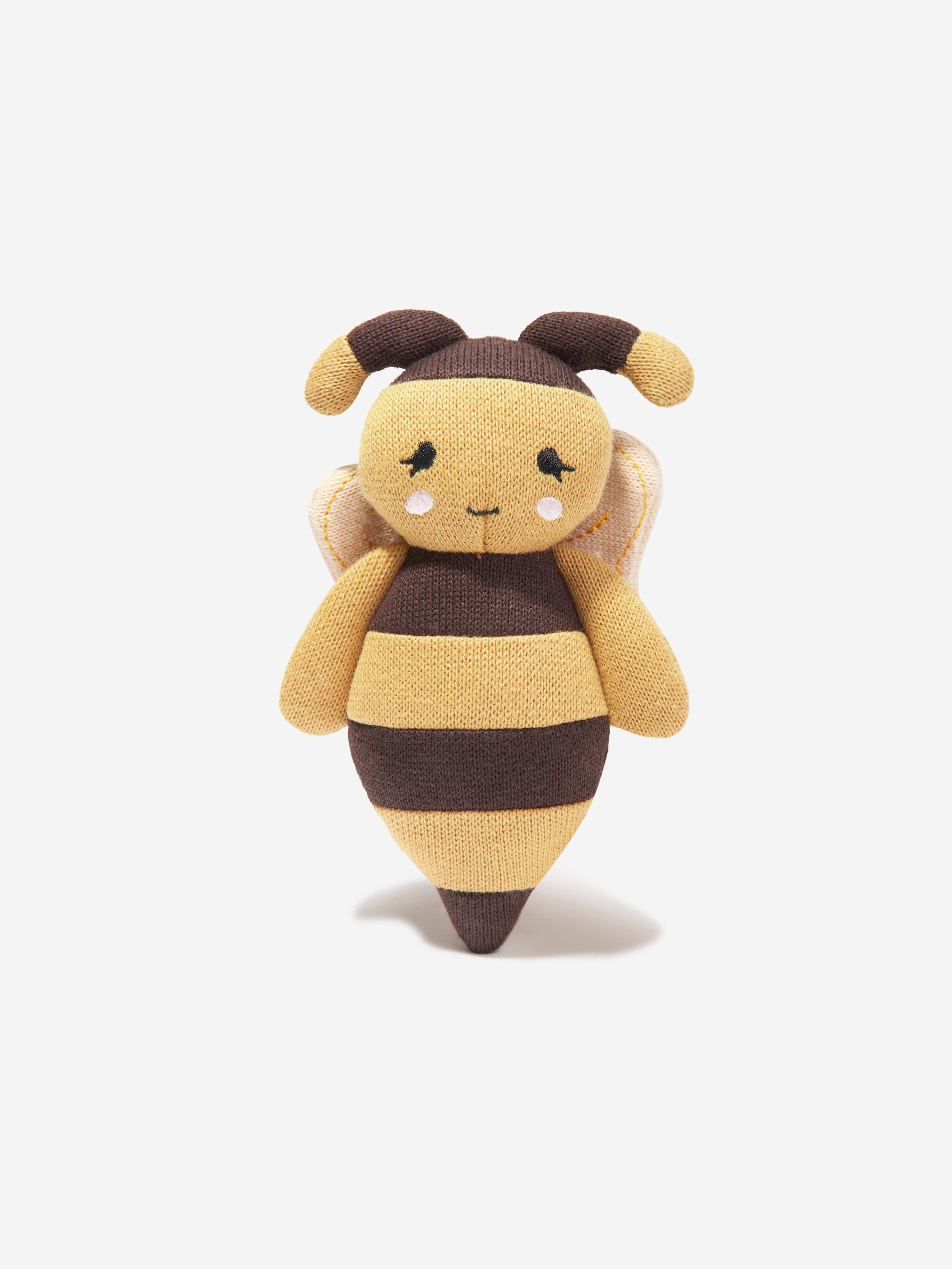 Konges Sljd Kids Bee Soft Toy in Brown Discount Collections