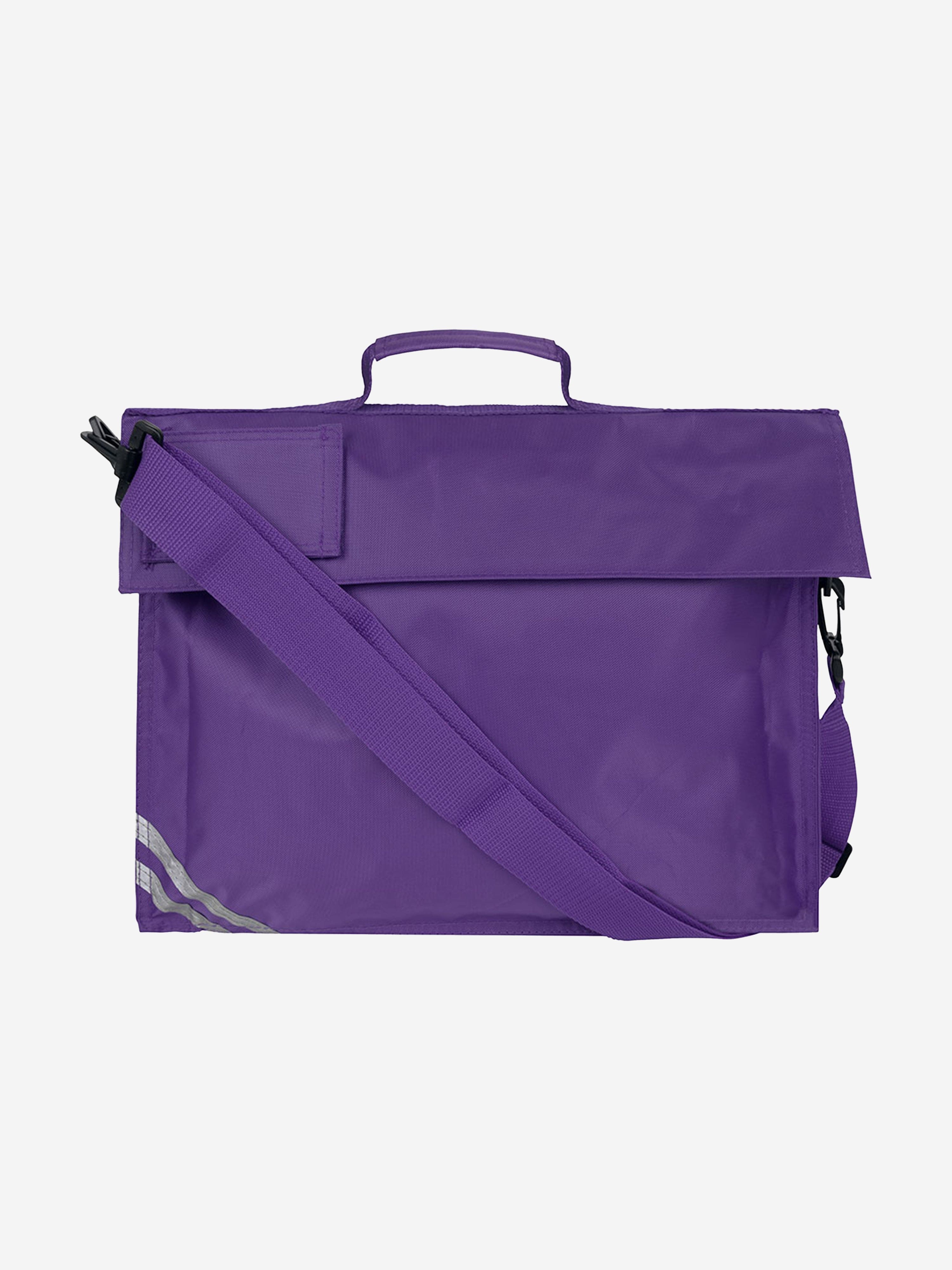 Zeco Kids School Premium Book Bag With Strap in Purple (37cm) Clearance Cheap Real